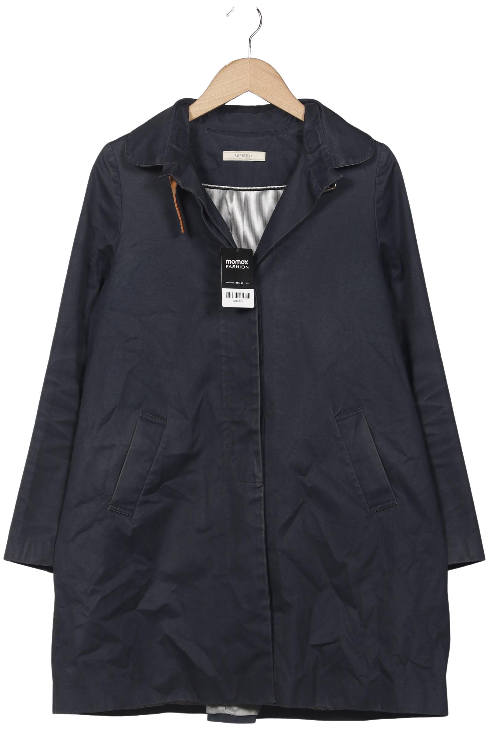 

sessun Damen Mantel, marineblau, Gr. 42