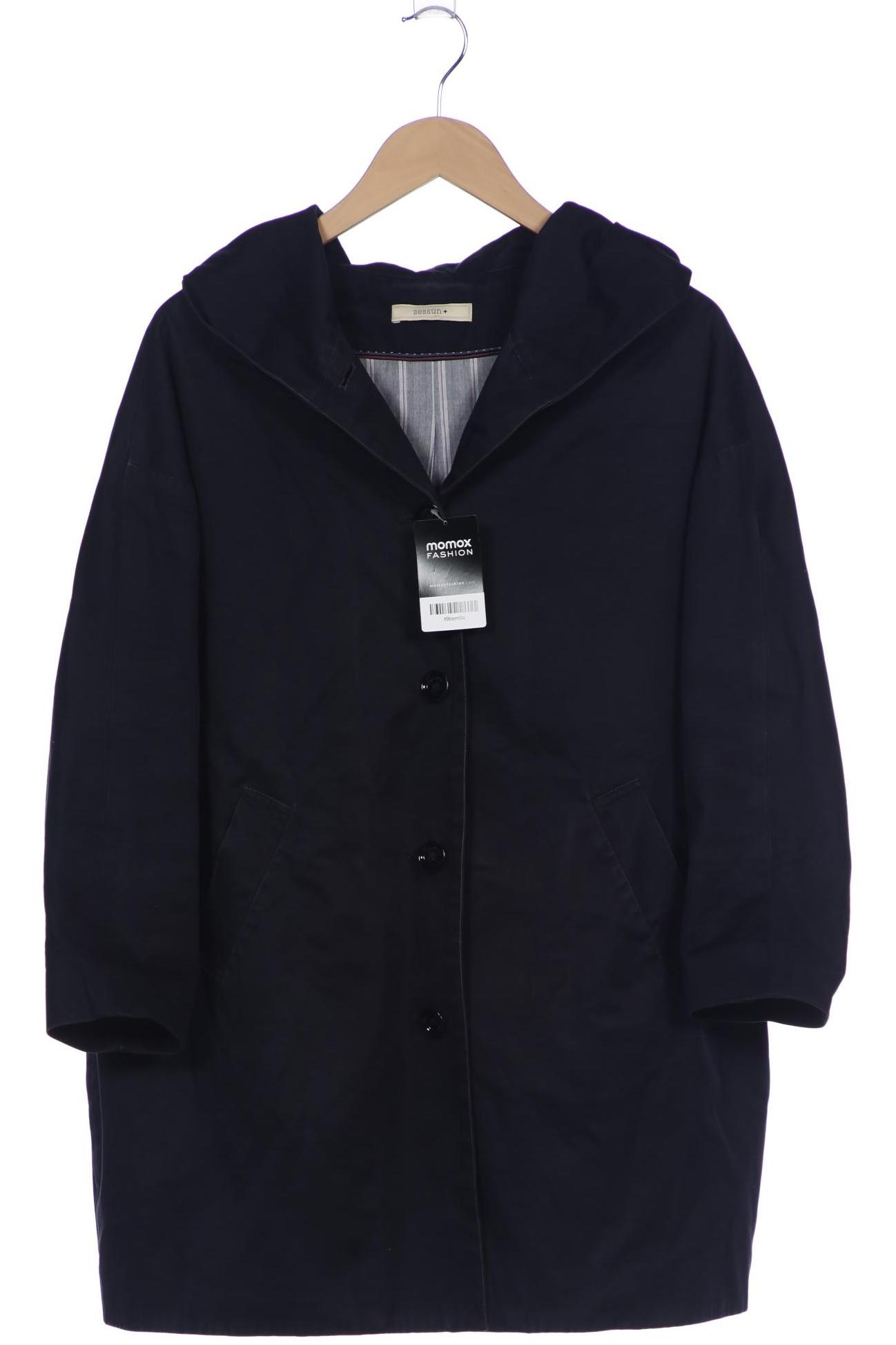 

sessun Damen Mantel, marineblau, Gr. 38