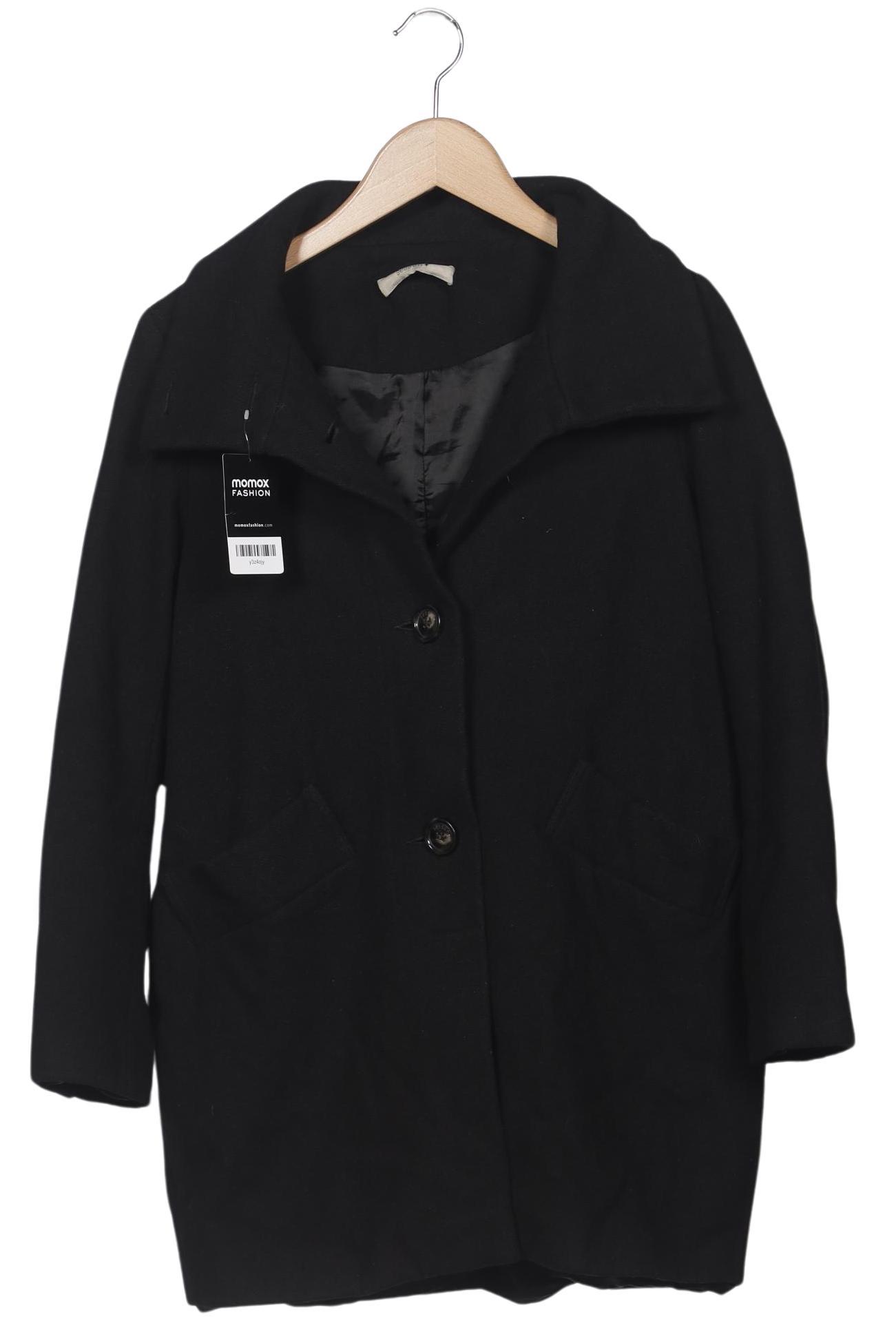 

sessun Damen Mantel, schwarz, Gr. 38