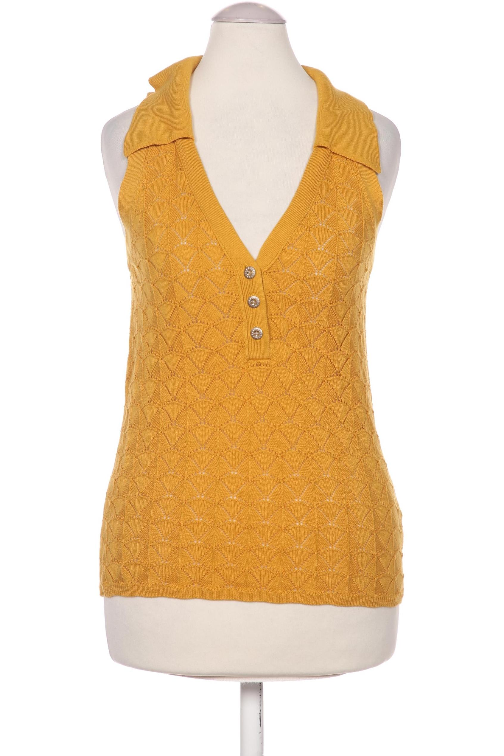 

sessun Damen Poloshirt, gelb, Gr. 36