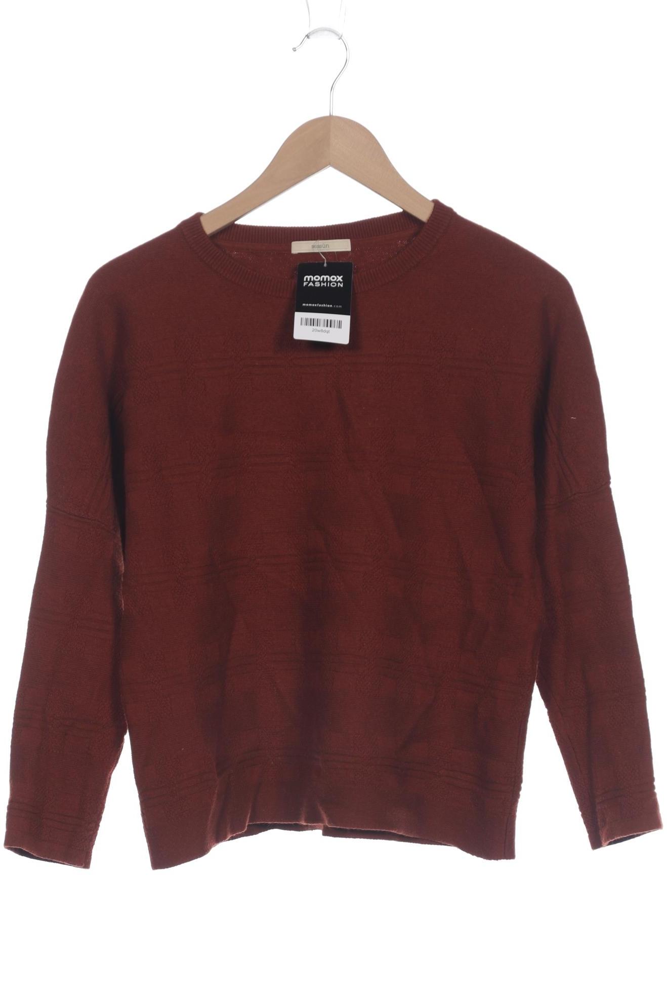 

sessun Damen Pullover, rot, Gr. 36