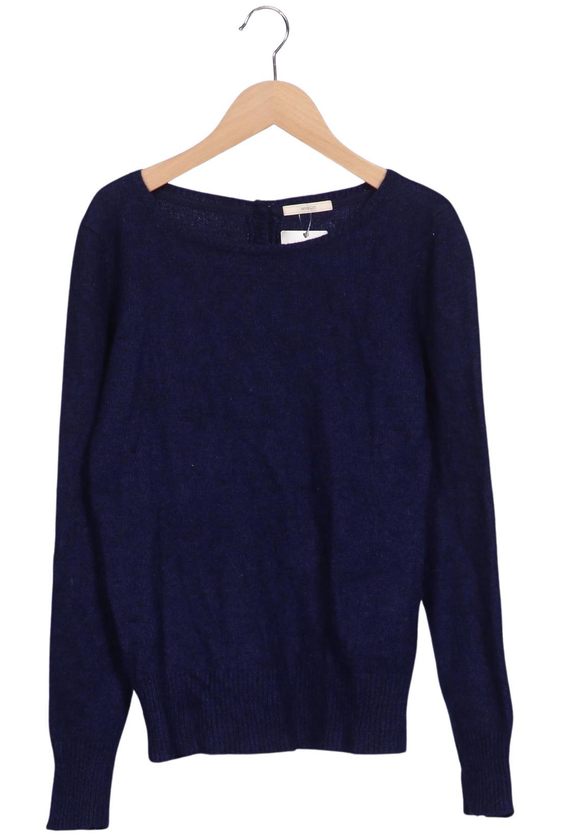 

sessun Damen Pullover, marineblau, Gr. 38