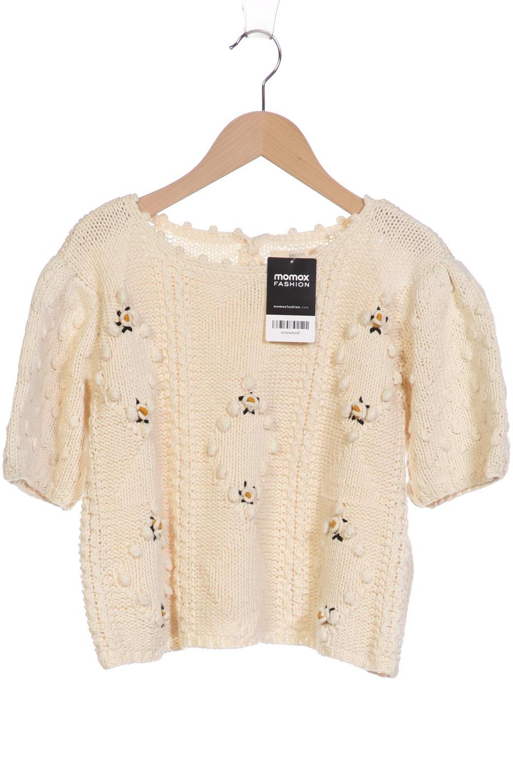 

sessun Damen Pullover, cremeweiß, Gr. 38