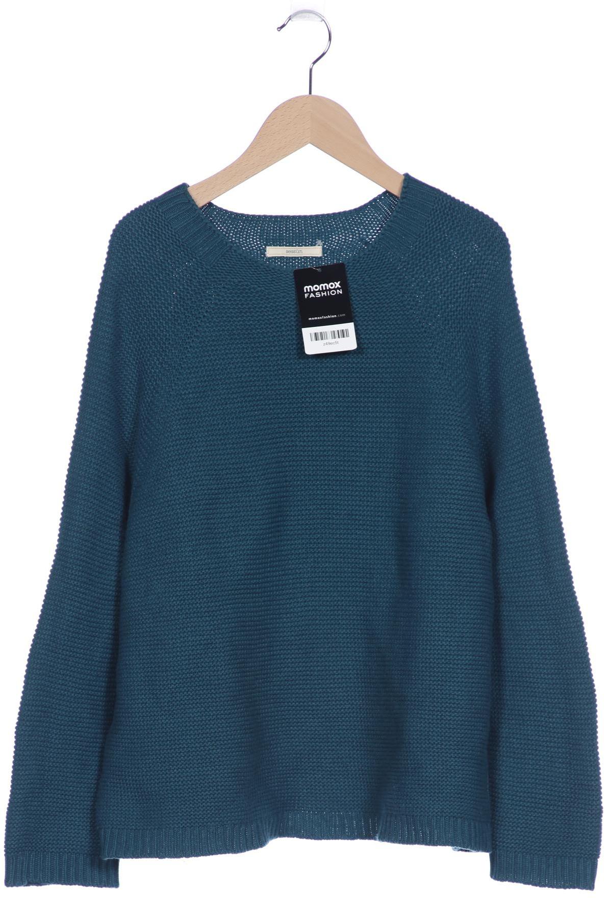 

sessun Damen Pullover, türkis, Gr. 38