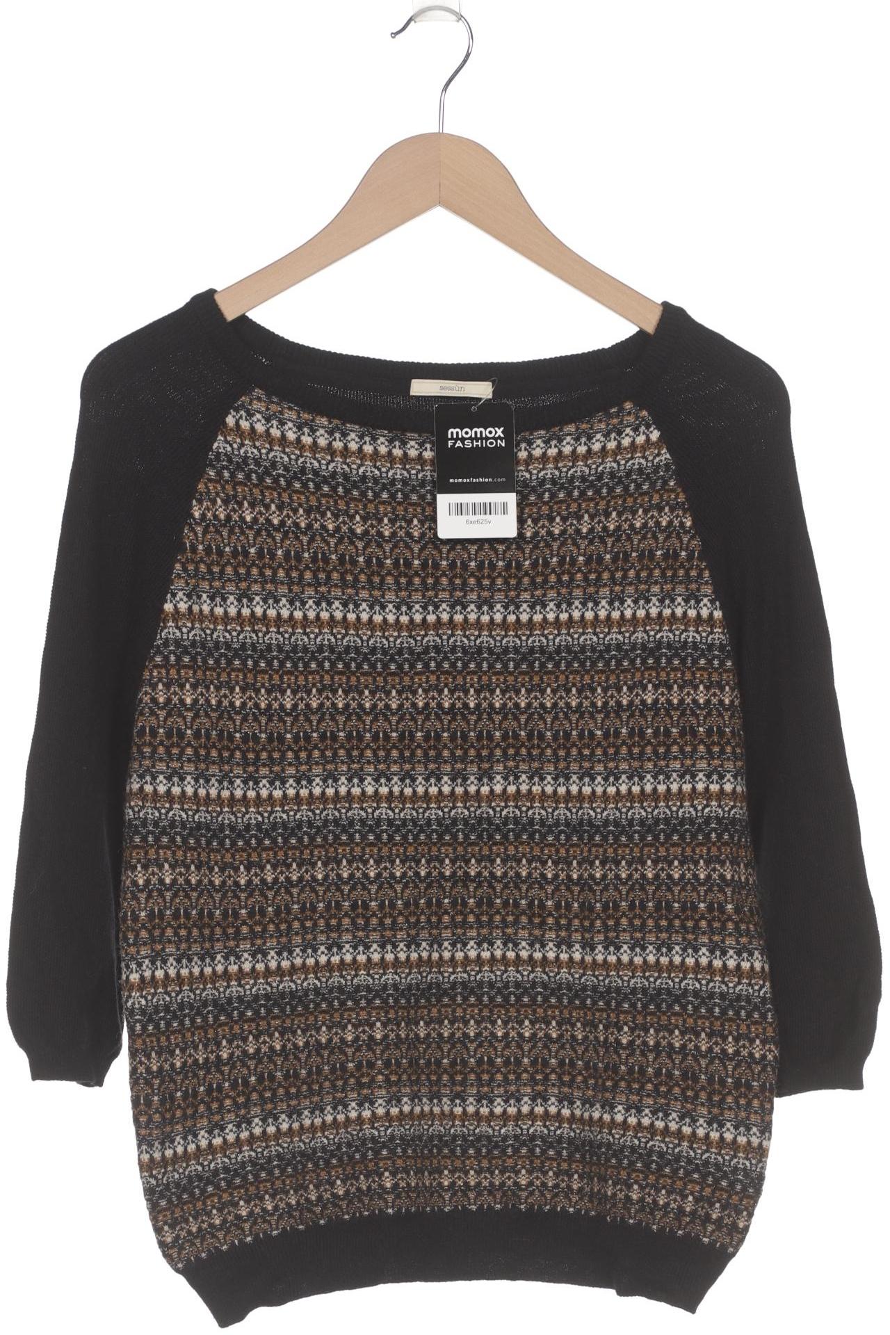 

sessun Damen Pullover, schwarz, Gr. 38