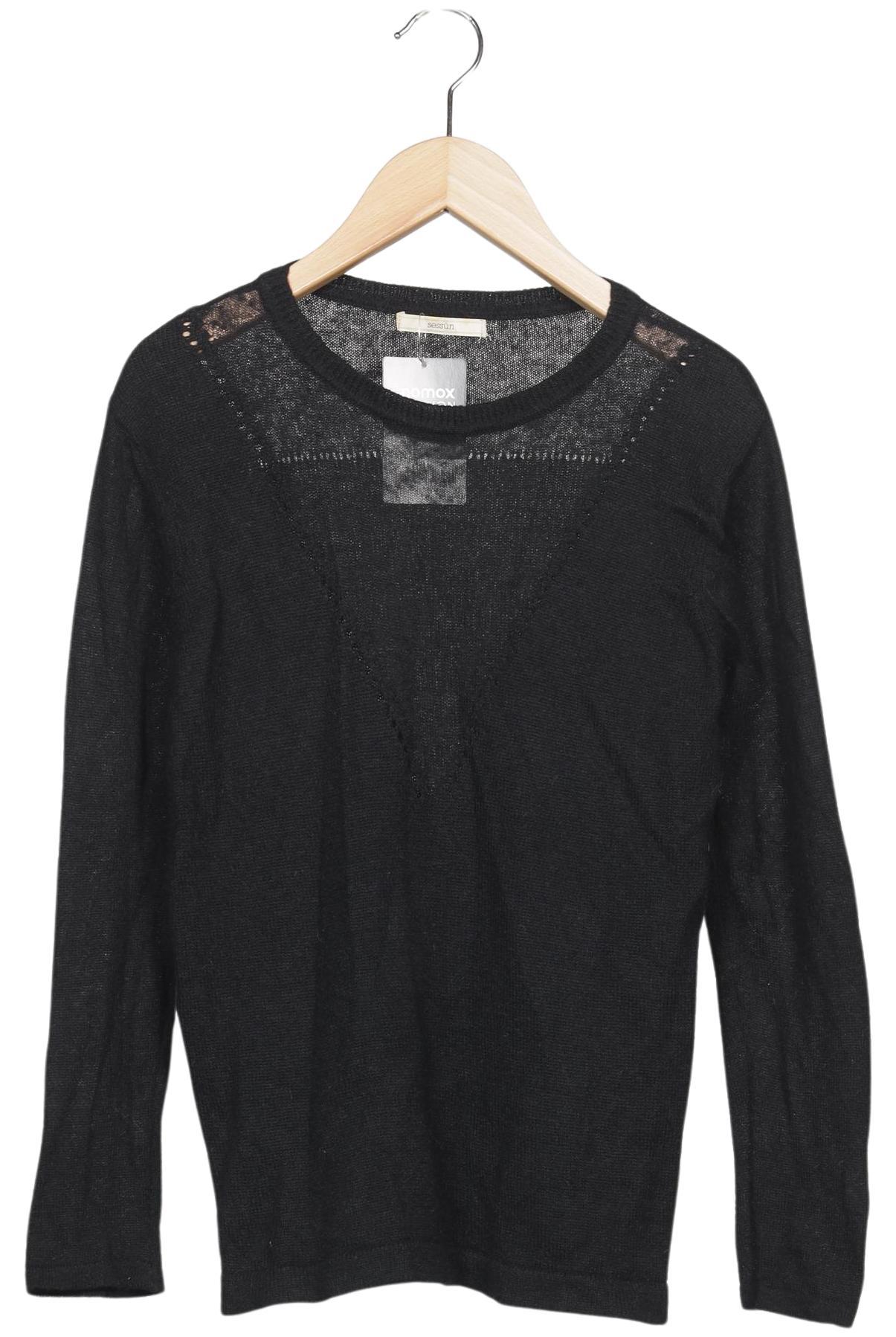 

sessun Damen Pullover, schwarz, Gr. 34