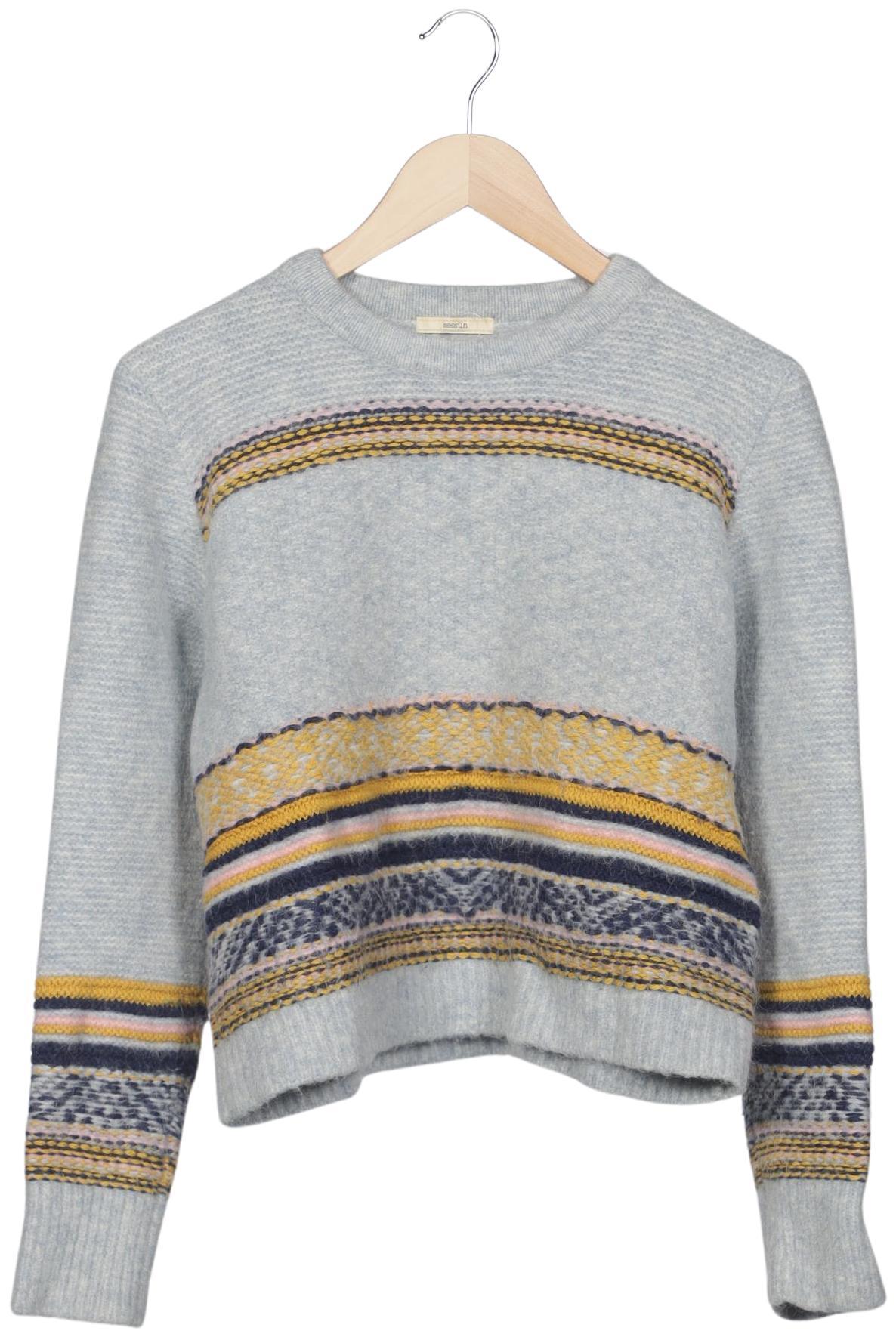 

sessun Damen Pullover, grau, Gr. 38