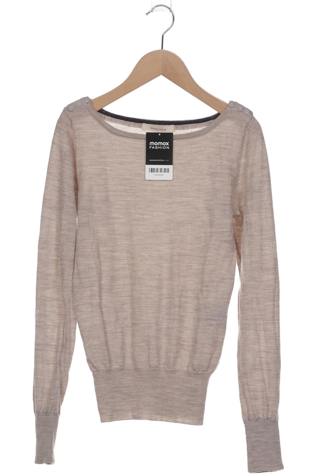 Thumbnail - sessun Damen Pullover, beige, Gr. 36
