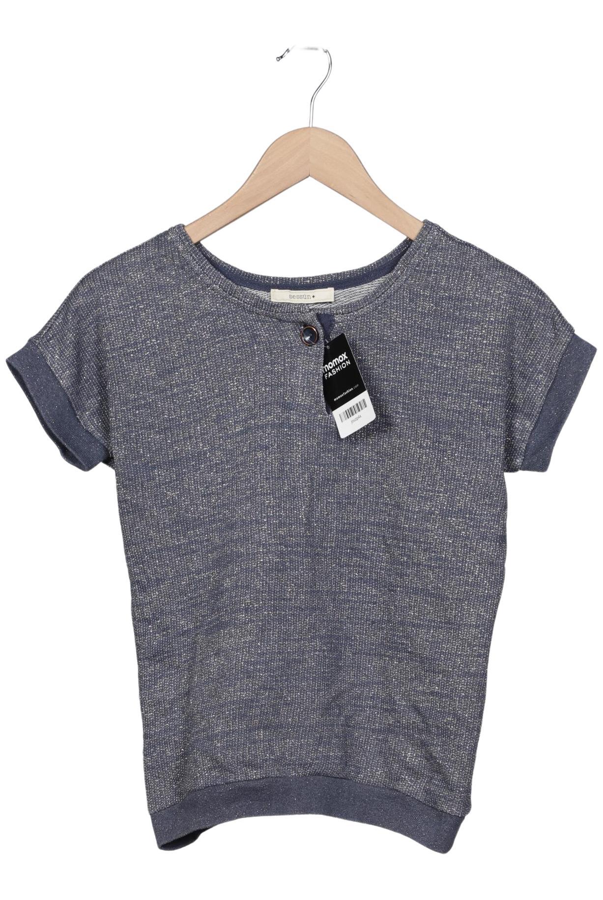 

sessun Damen Pullover, blau, Gr. 36