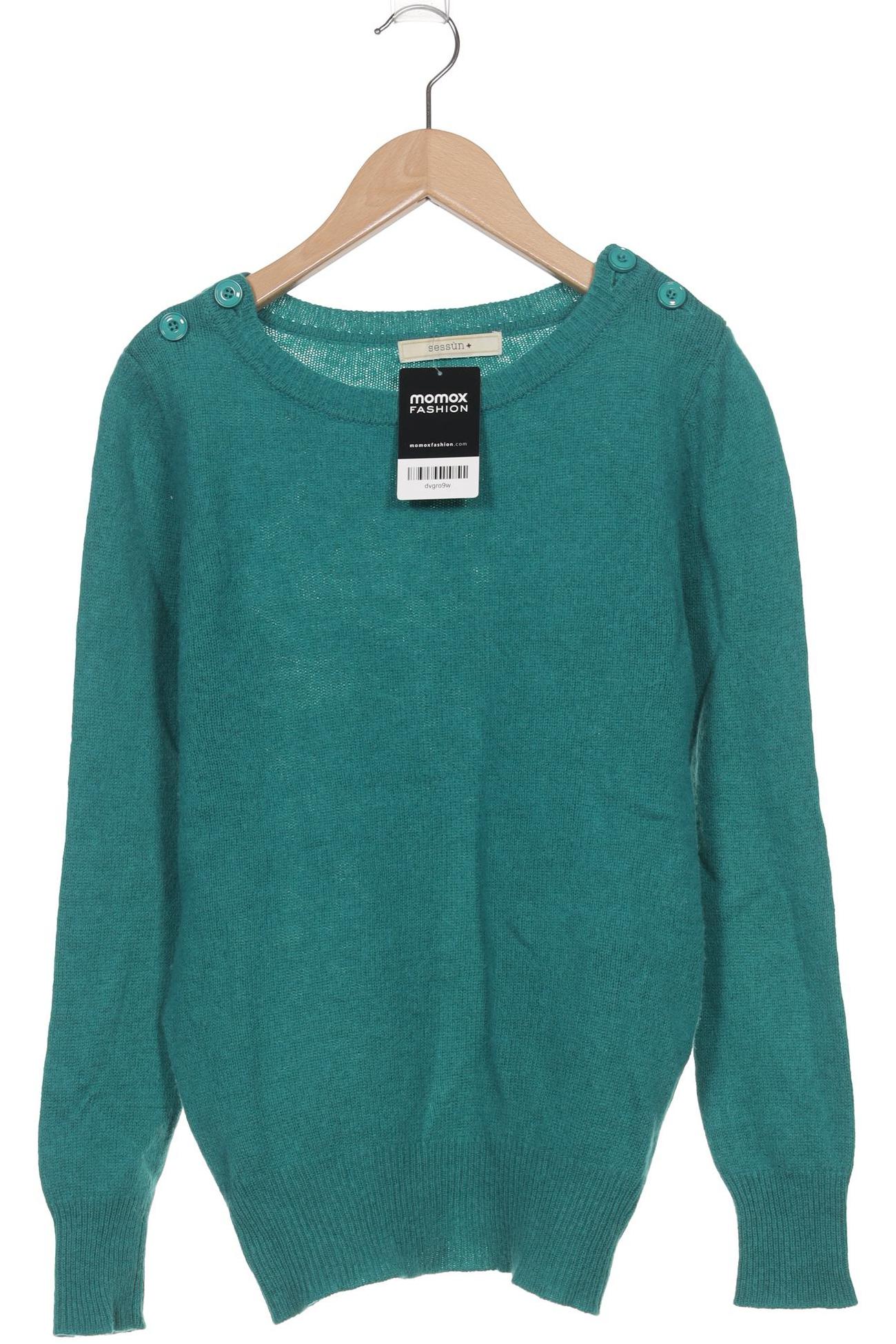 

sessun Damen Pullover, türkis, Gr. 36