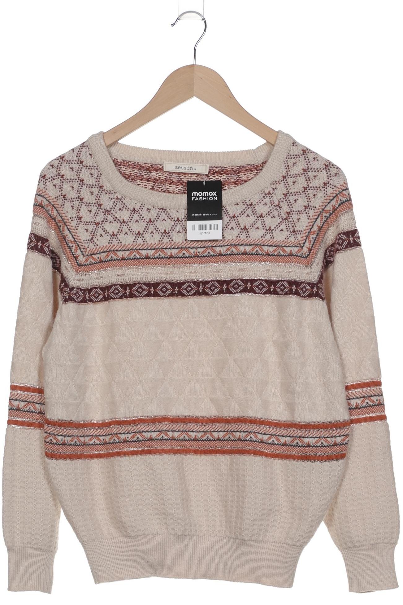

sessun Damen Pullover, beige, Gr. 36