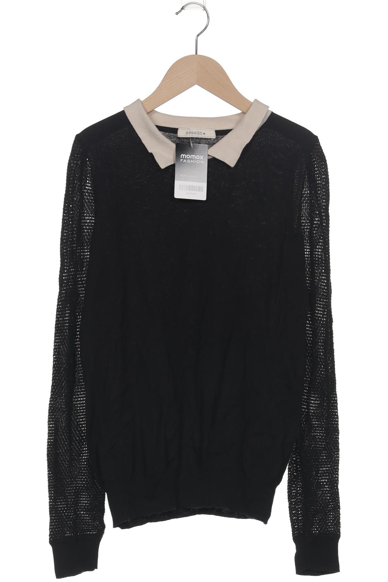 

sessun Damen Pullover, schwarz, Gr. 42