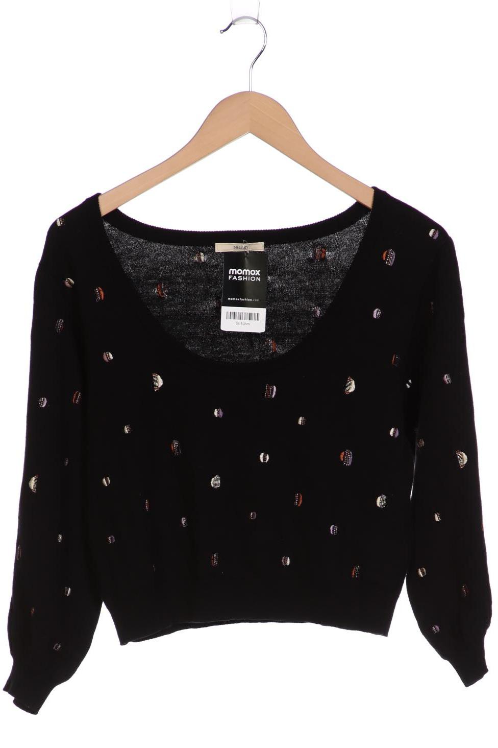

sessun Damen Pullover, schwarz, Gr. 38