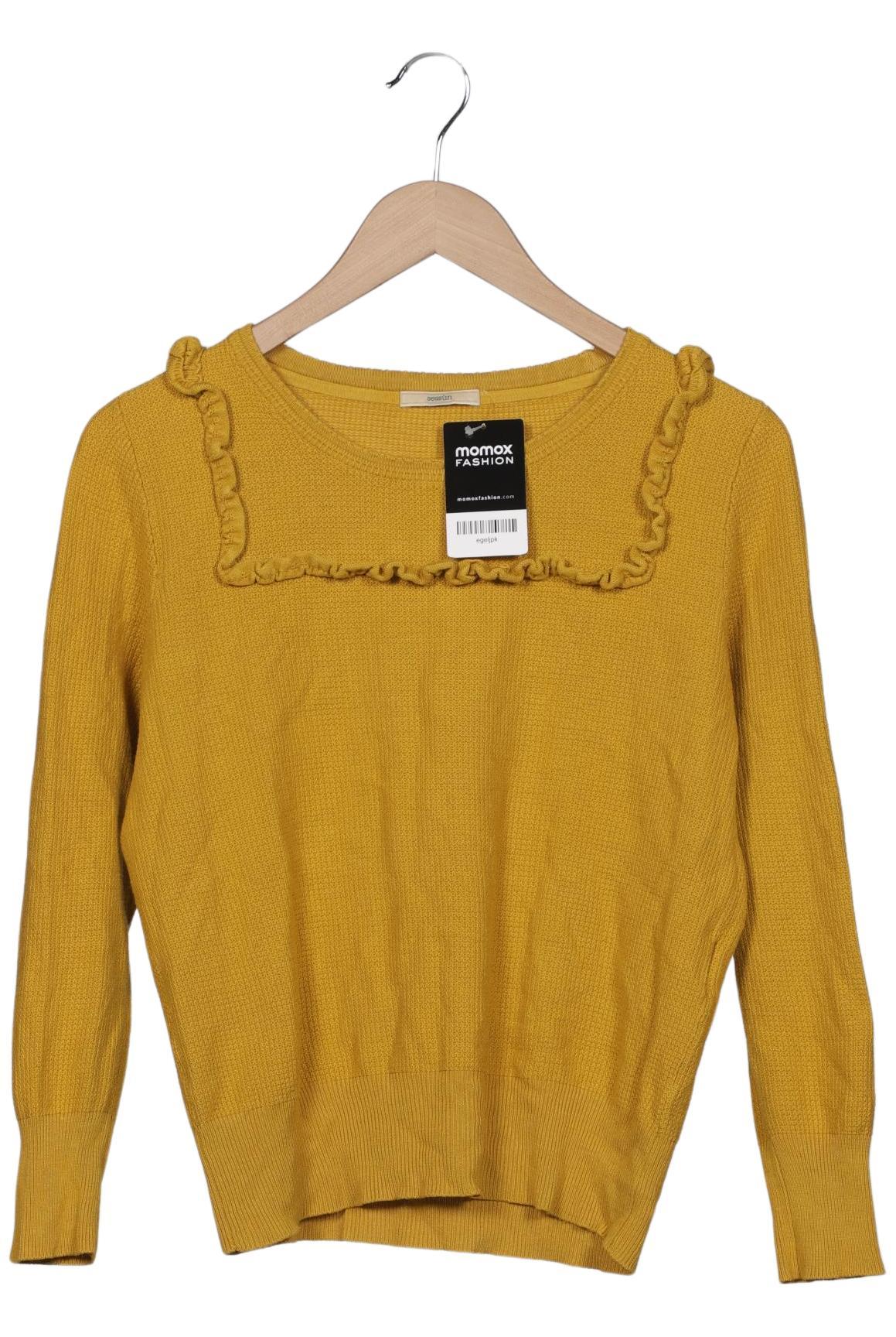 

sessun Damen Pullover, gelb, Gr. 38