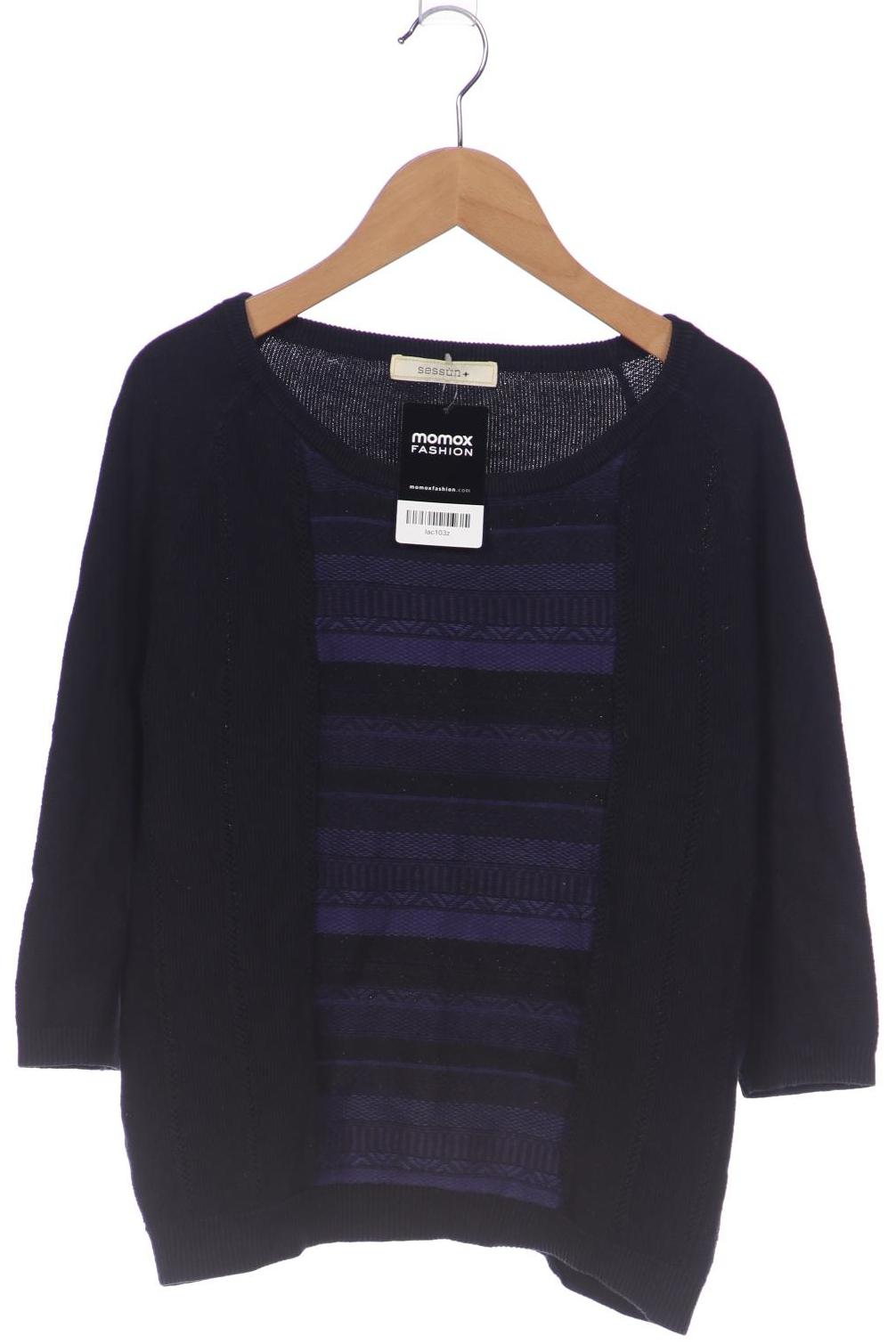 

sessun Damen Pullover, marineblau, Gr. 36