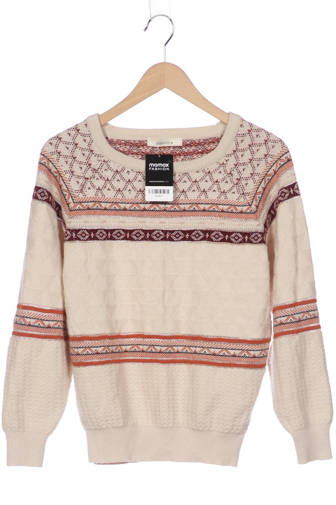 

sessun Damen Pullover, beige, Gr. 36