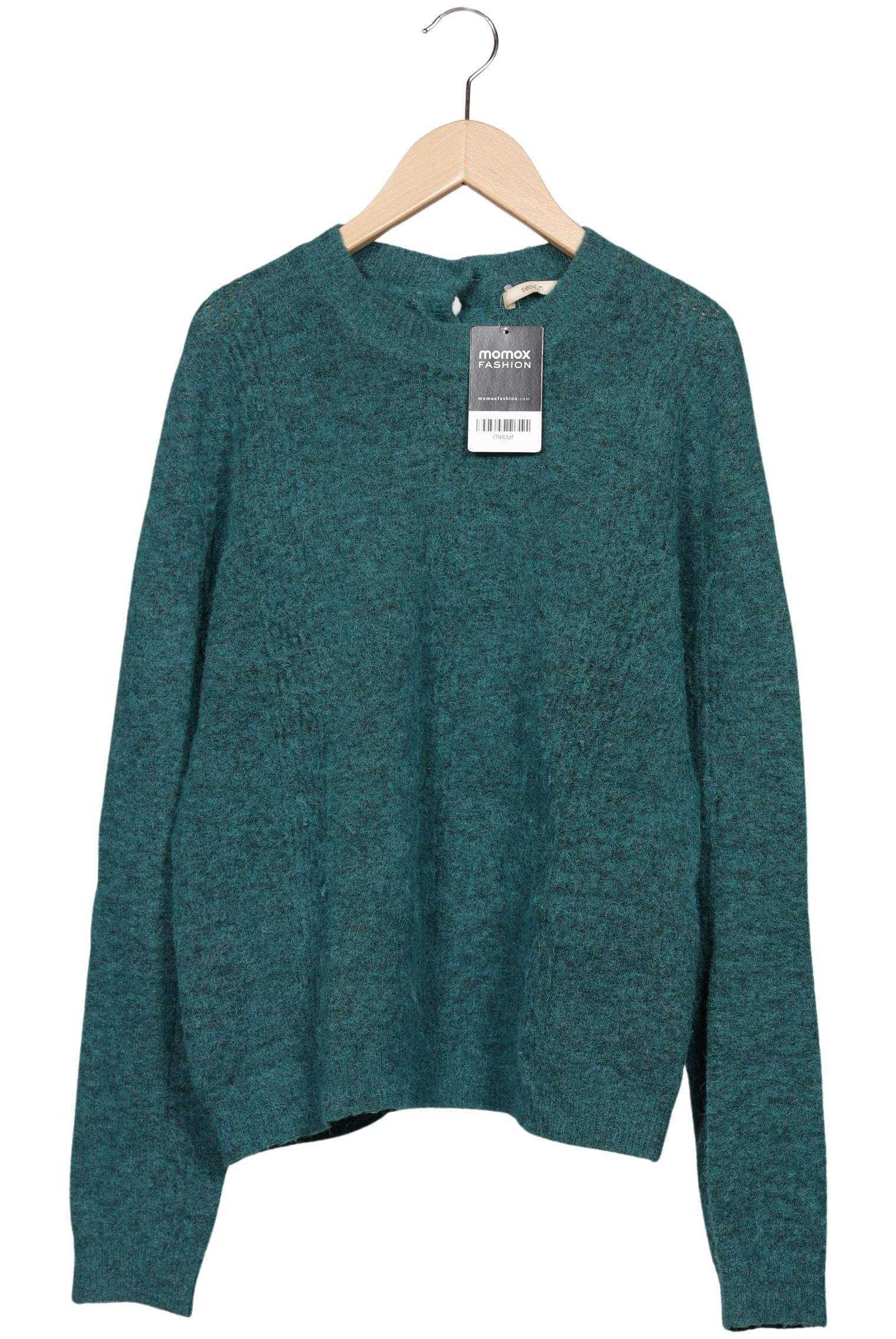 

sessun Damen Pullover, grün, Gr. 38