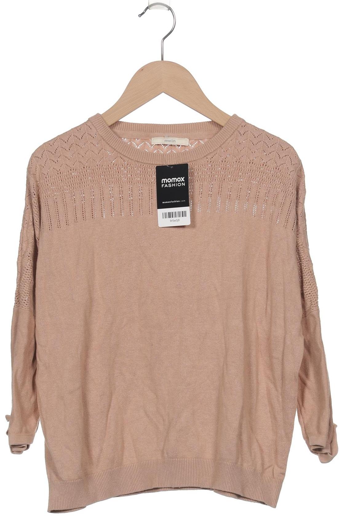 

sessun Damen Pullover, beige, Gr. 34