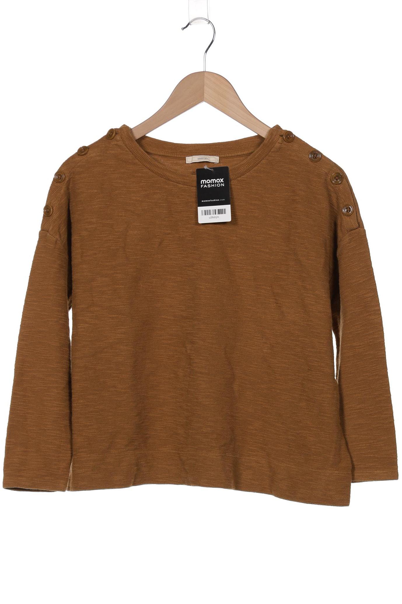 

sessun Damen Pullover, braun, Gr. 42