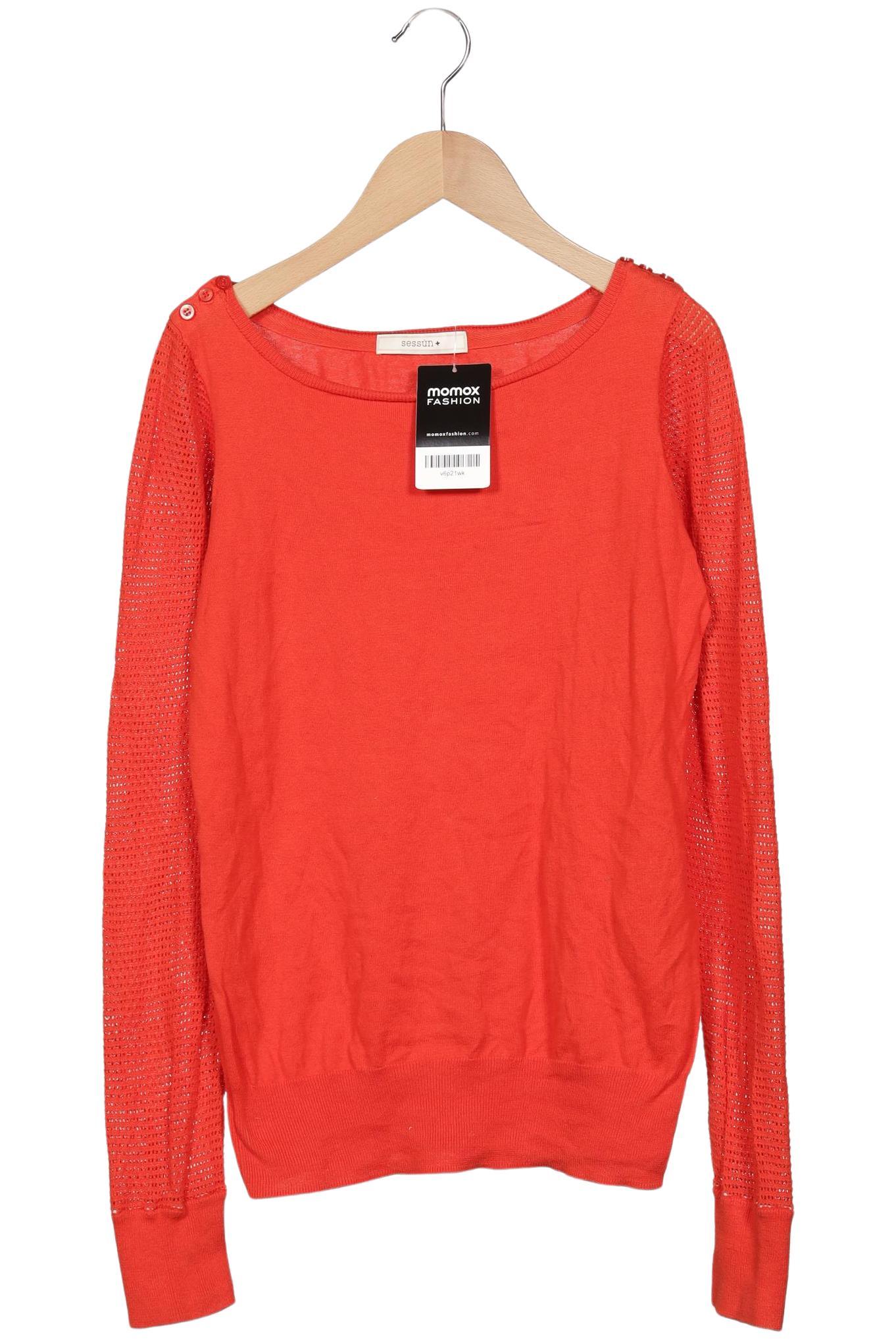 

sessun Damen Pullover, rot, Gr. 38