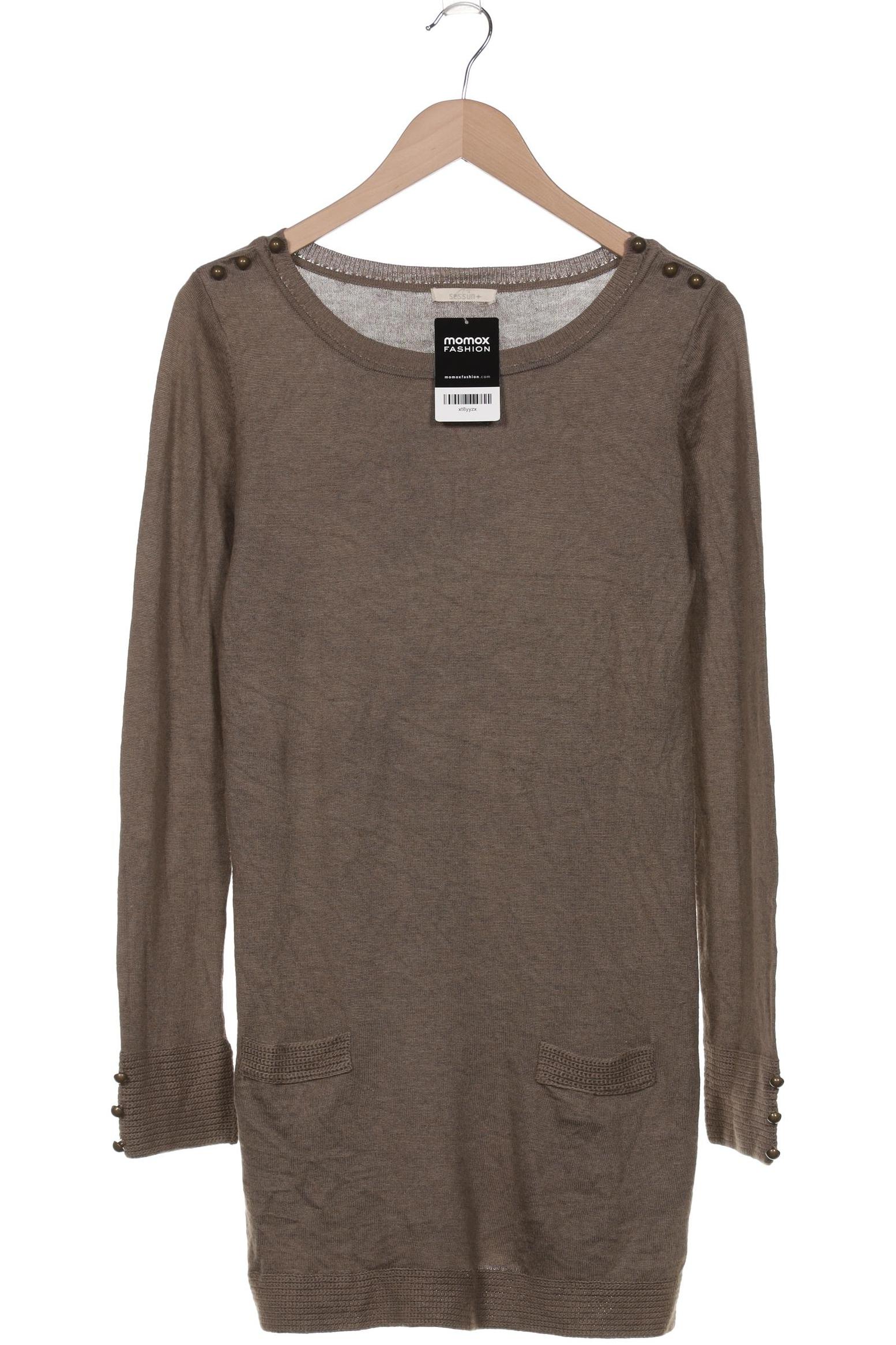 

sessun Damen Pullover, braun, Gr. 38