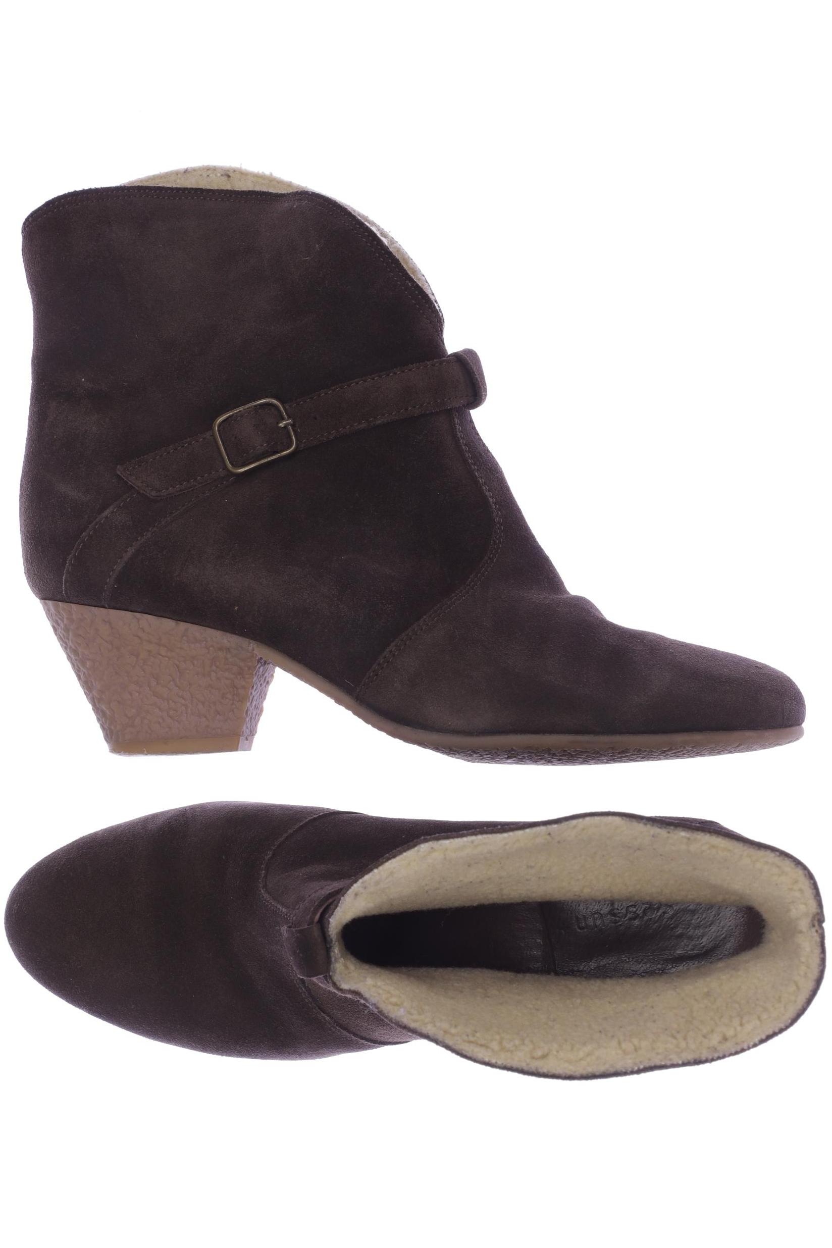 

sessun Damen Stiefelette, braun, Gr. 42