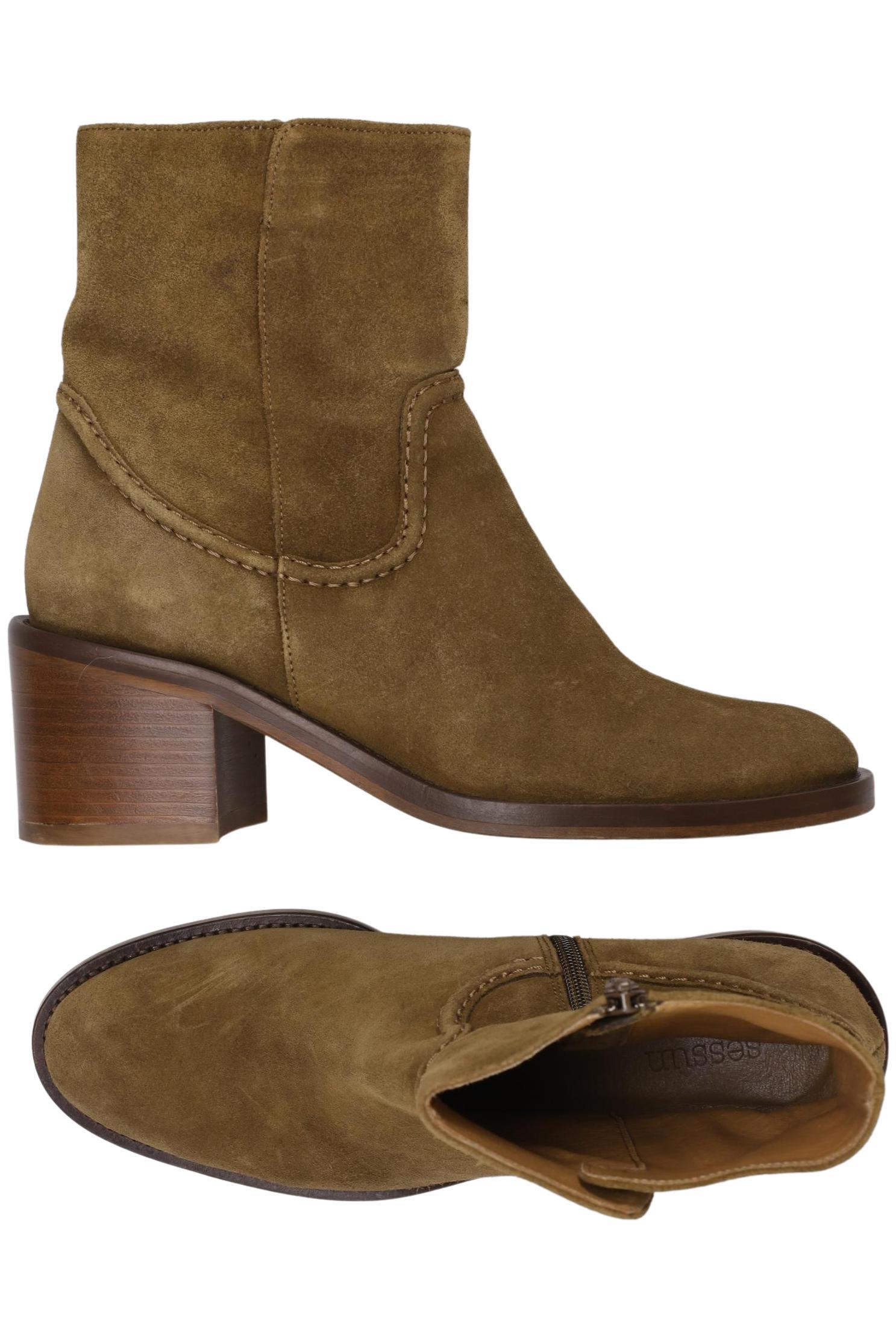 

sessun Damen Stiefelette, braun, Gr. 39