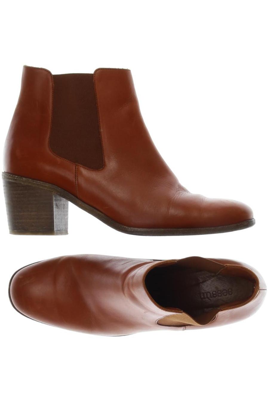 

sessun Damen Stiefelette, orange, Gr. 41