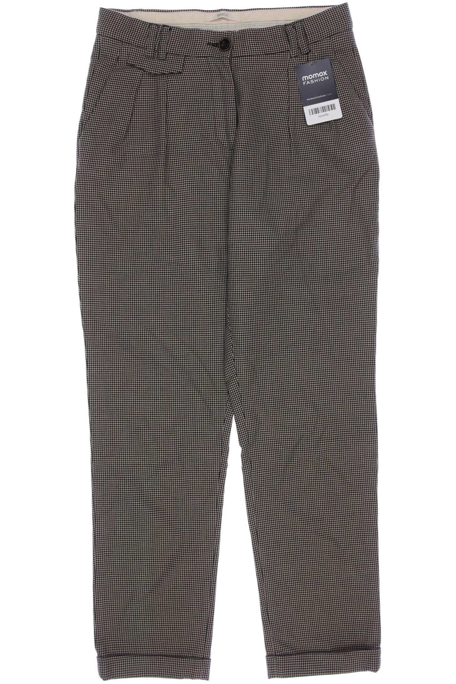 

sessun Damen Stoffhose, schwarz, Gr. 36
