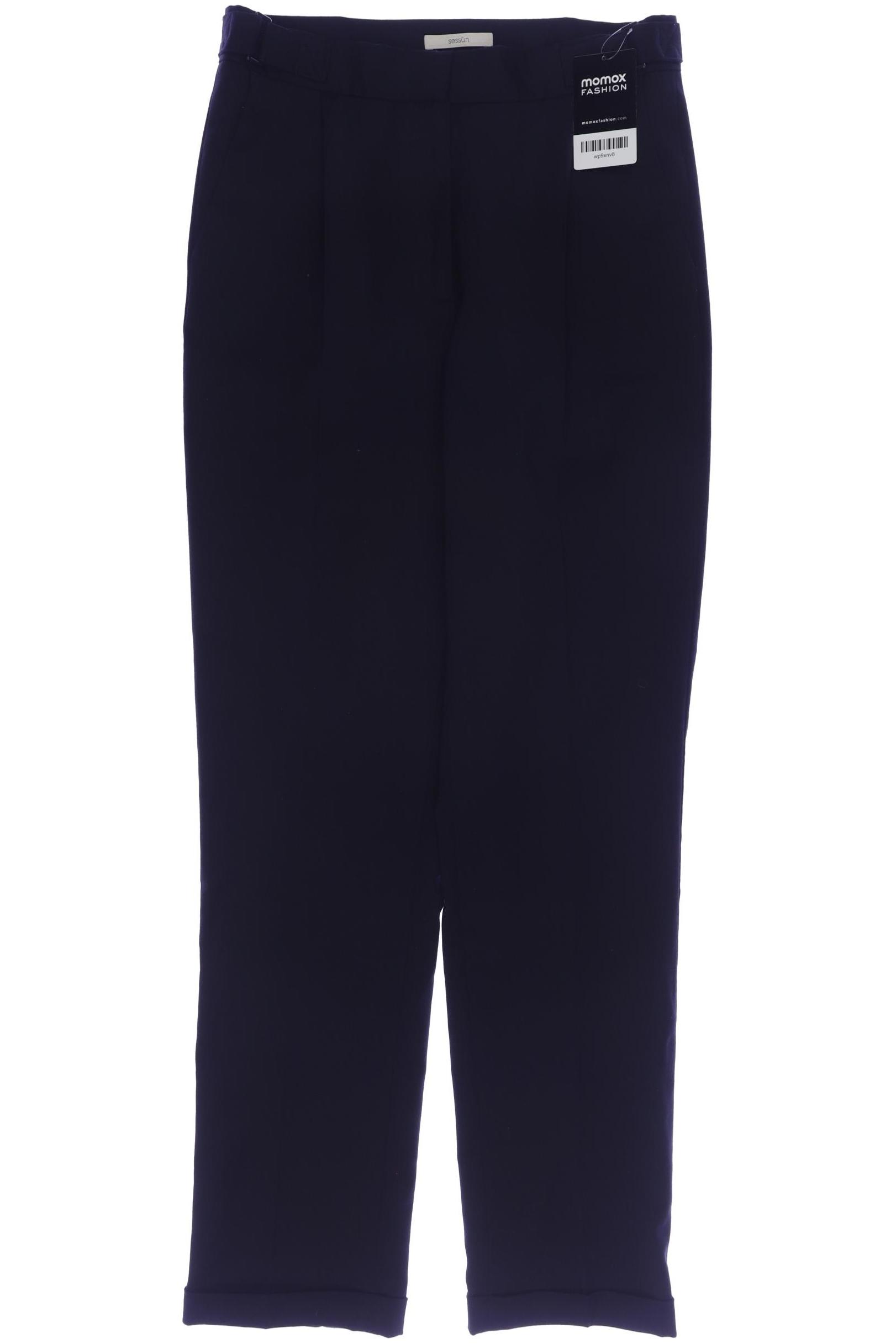 

sessun Damen Stoffhose, marineblau, Gr. 38