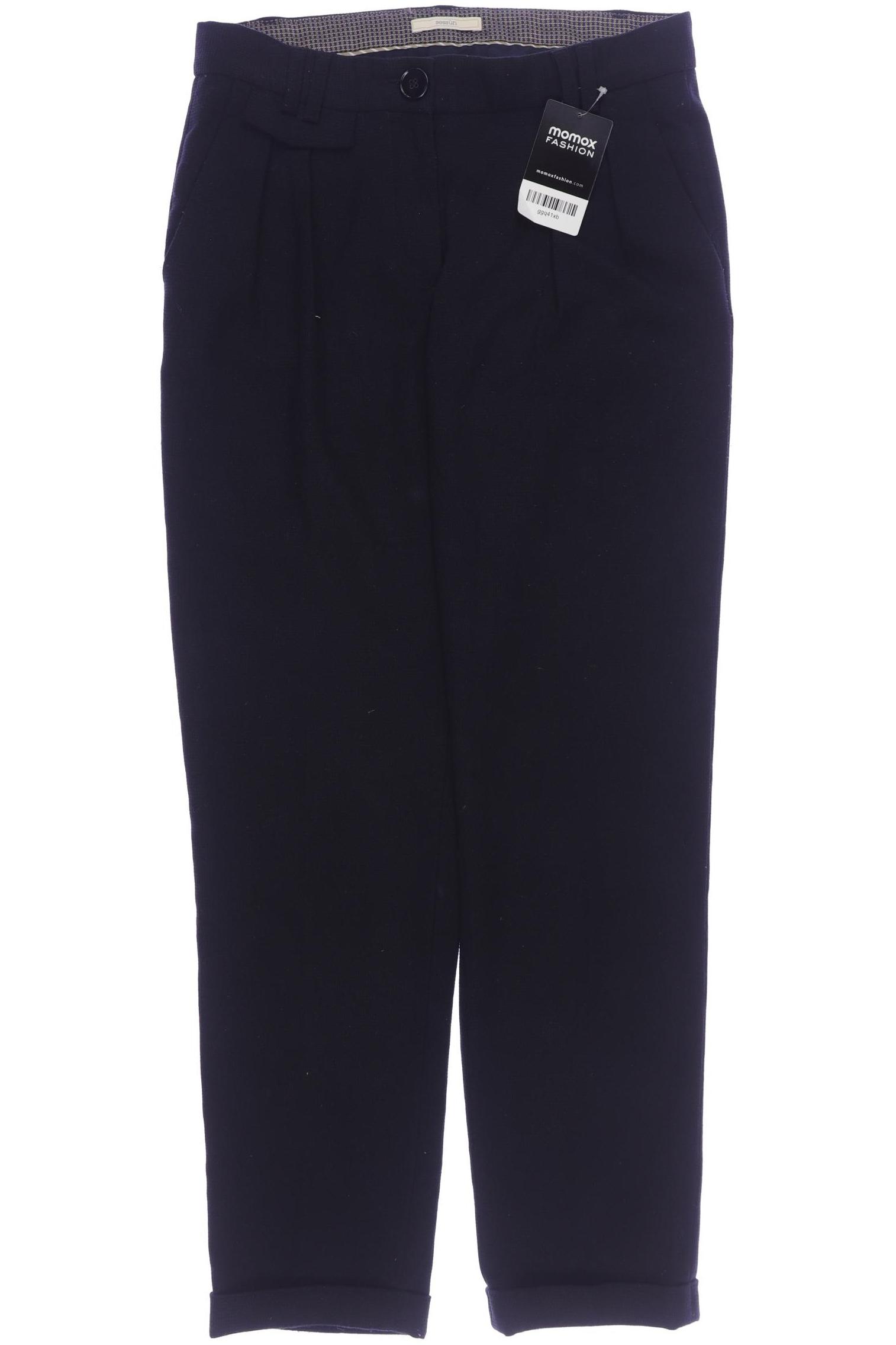 

sessun Damen Stoffhose, marineblau, Gr. 38