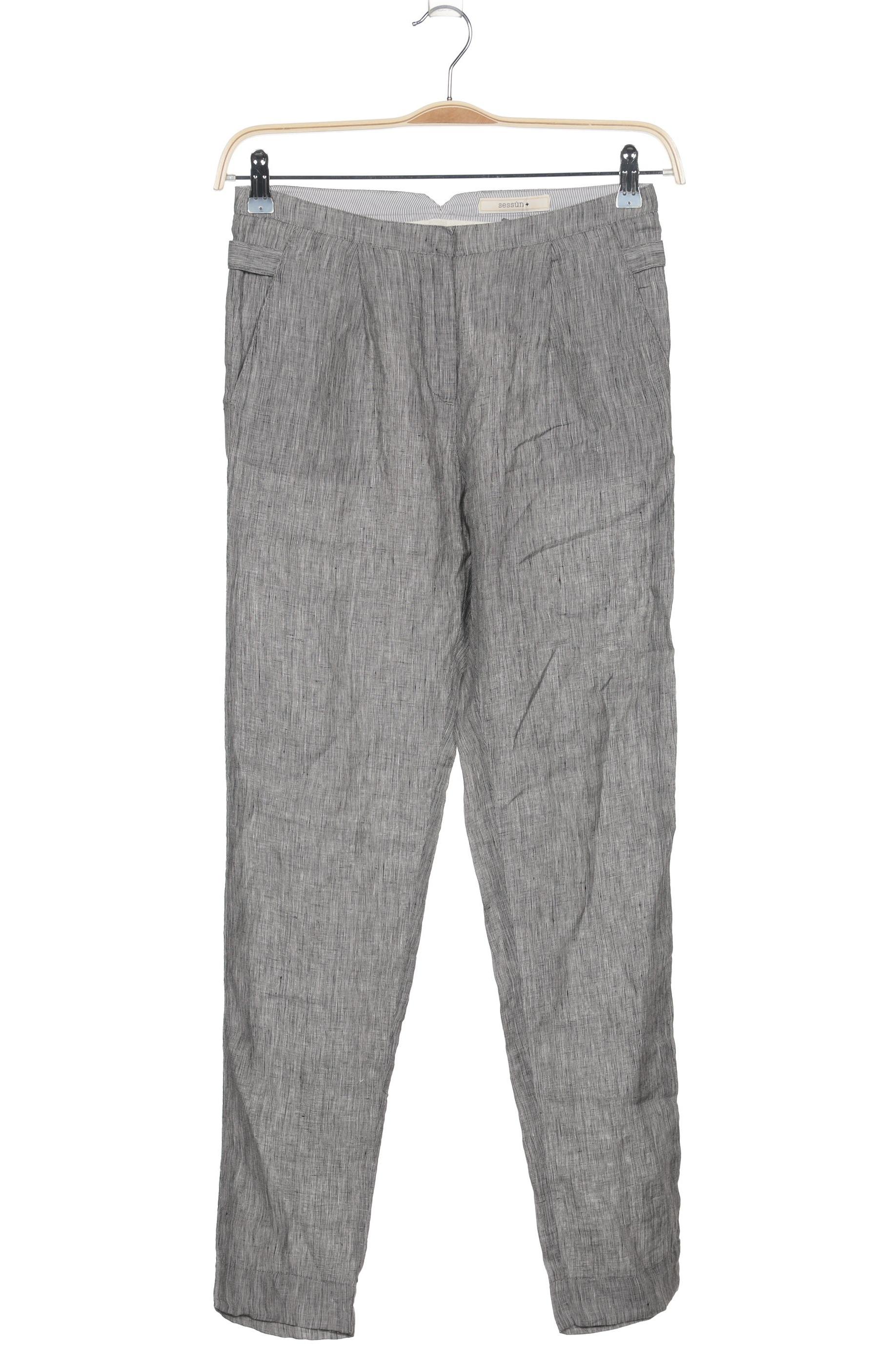 

sessun Damen Stoffhose, grau, Gr. 36