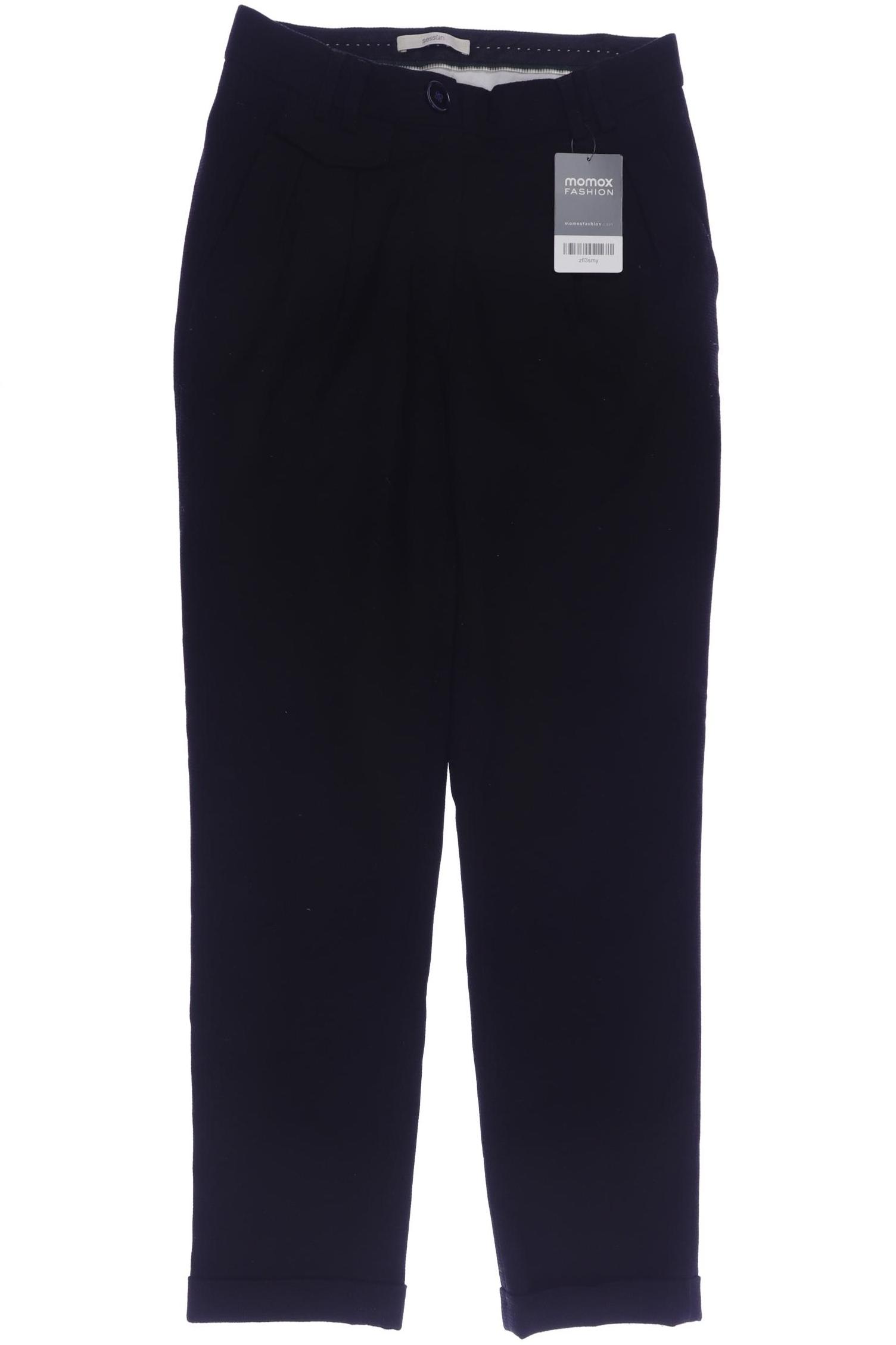 

sessun Damen Stoffhose, schwarz, Gr. 34