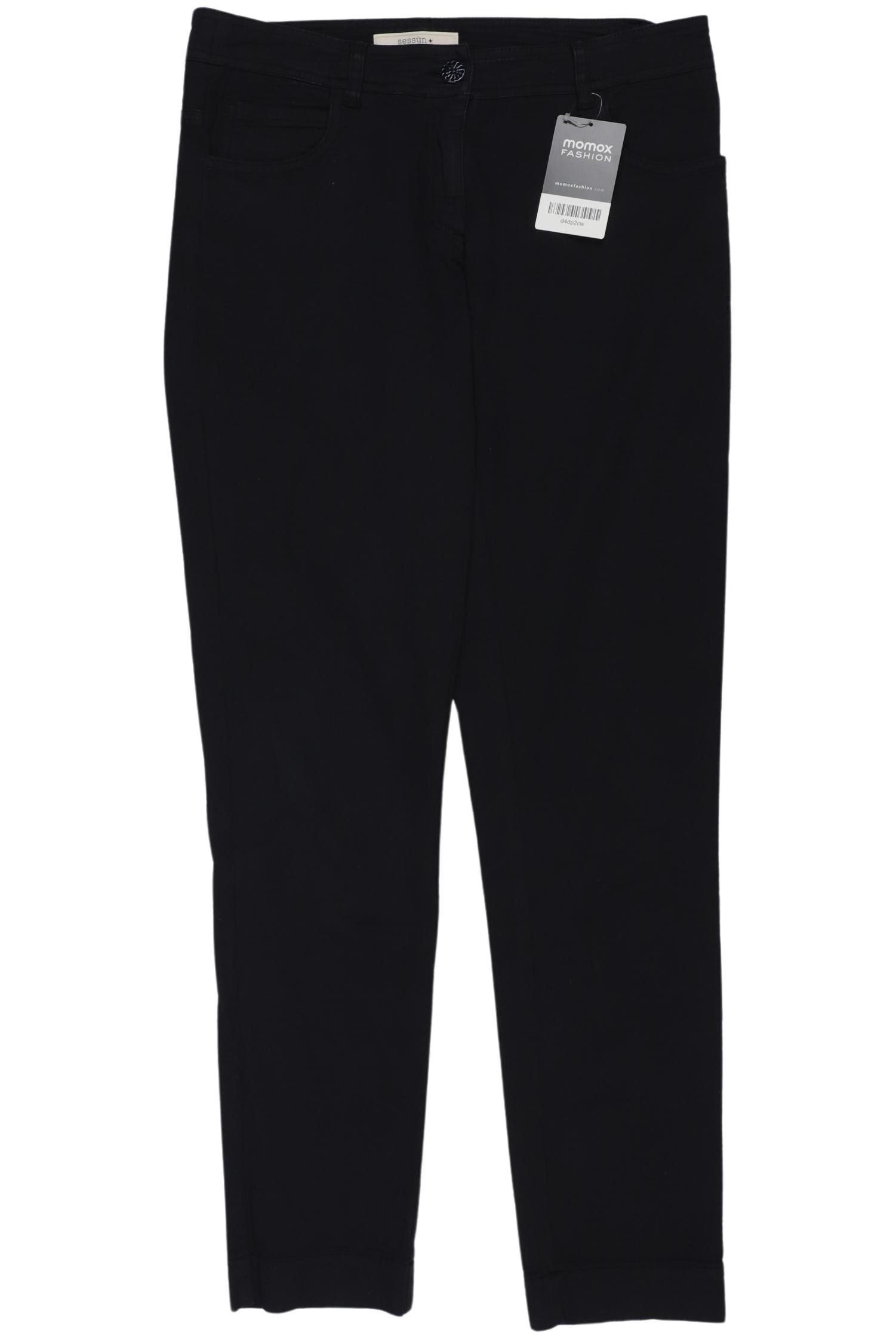 

sessun Damen Stoffhose, marineblau, Gr. 38