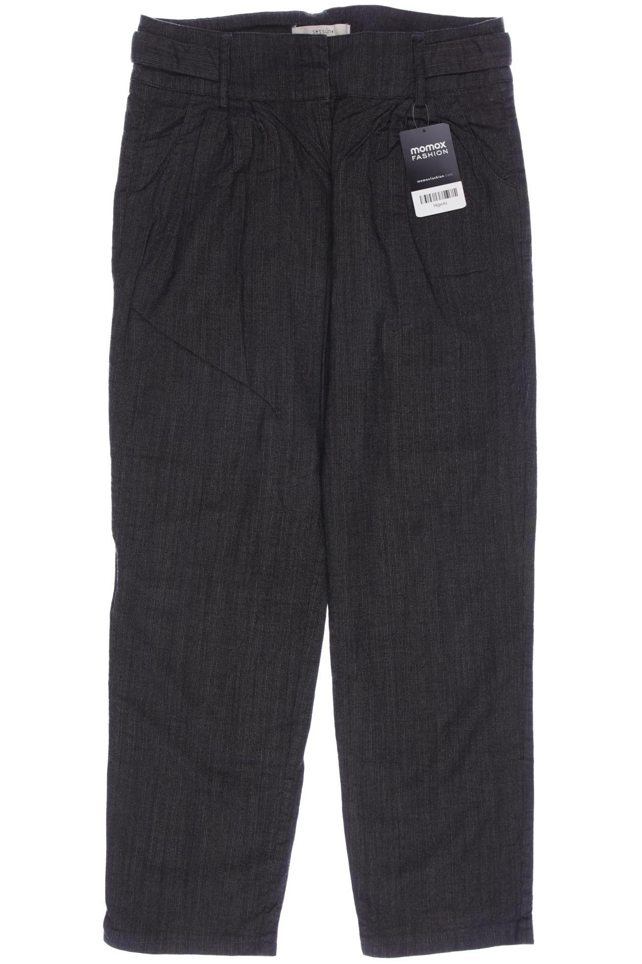 

sessun Damen Stoffhose, grau, Gr. 38