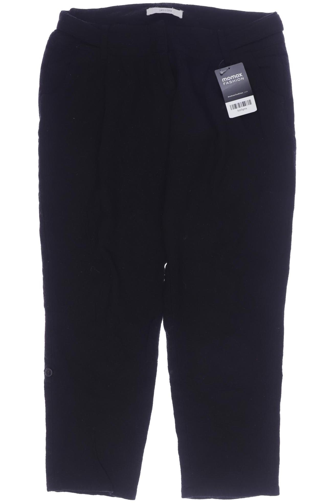 

sessun Damen Stoffhose, schwarz, Gr. 38