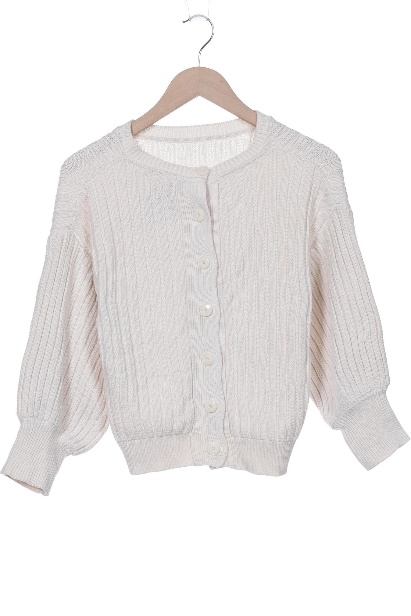 

sessun Damen Strickjacke, cremeweiß, Gr. 36