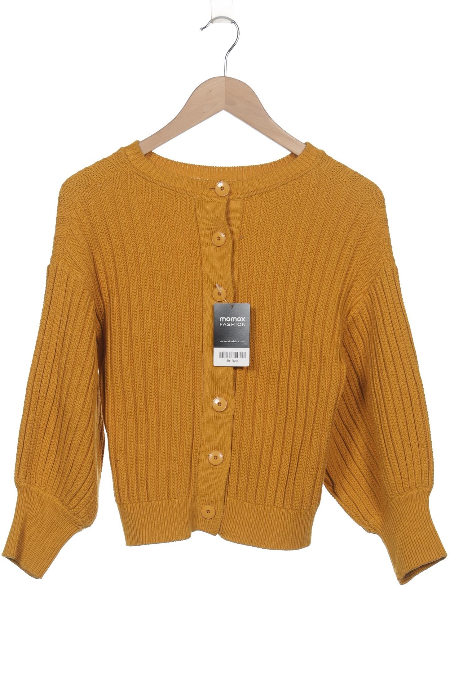 

sessun Damen Strickjacke, orange, Gr. 36