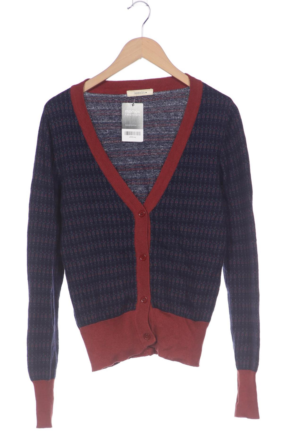 

sessun Damen Strickjacke, marineblau, Gr. 42