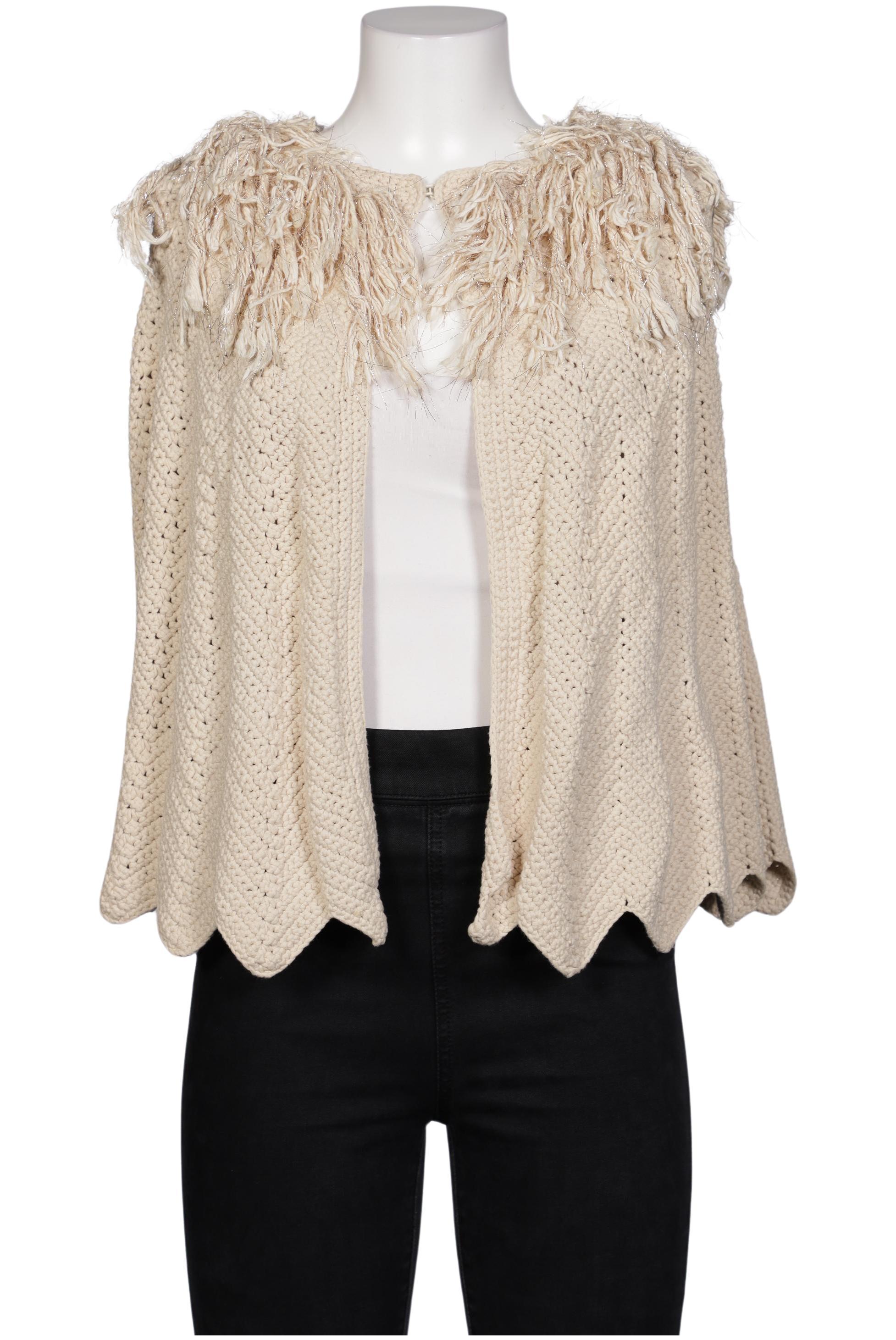 

sessun Damen Strickjacke, beige, Gr. 46