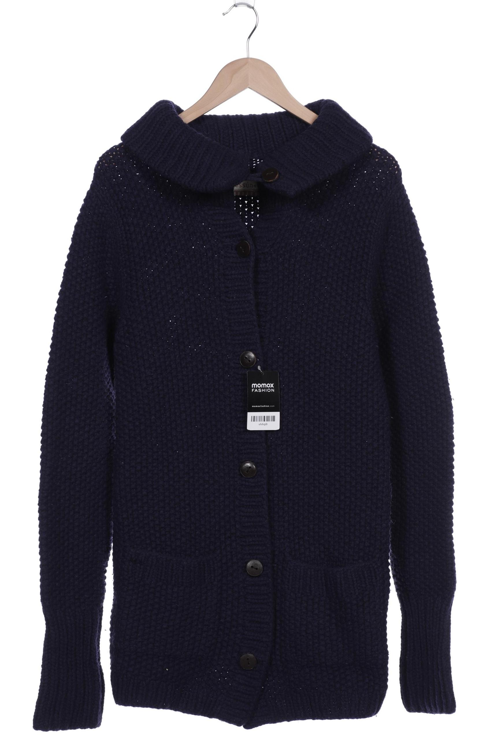 

sessun Damen Strickjacke, marineblau, Gr. 38