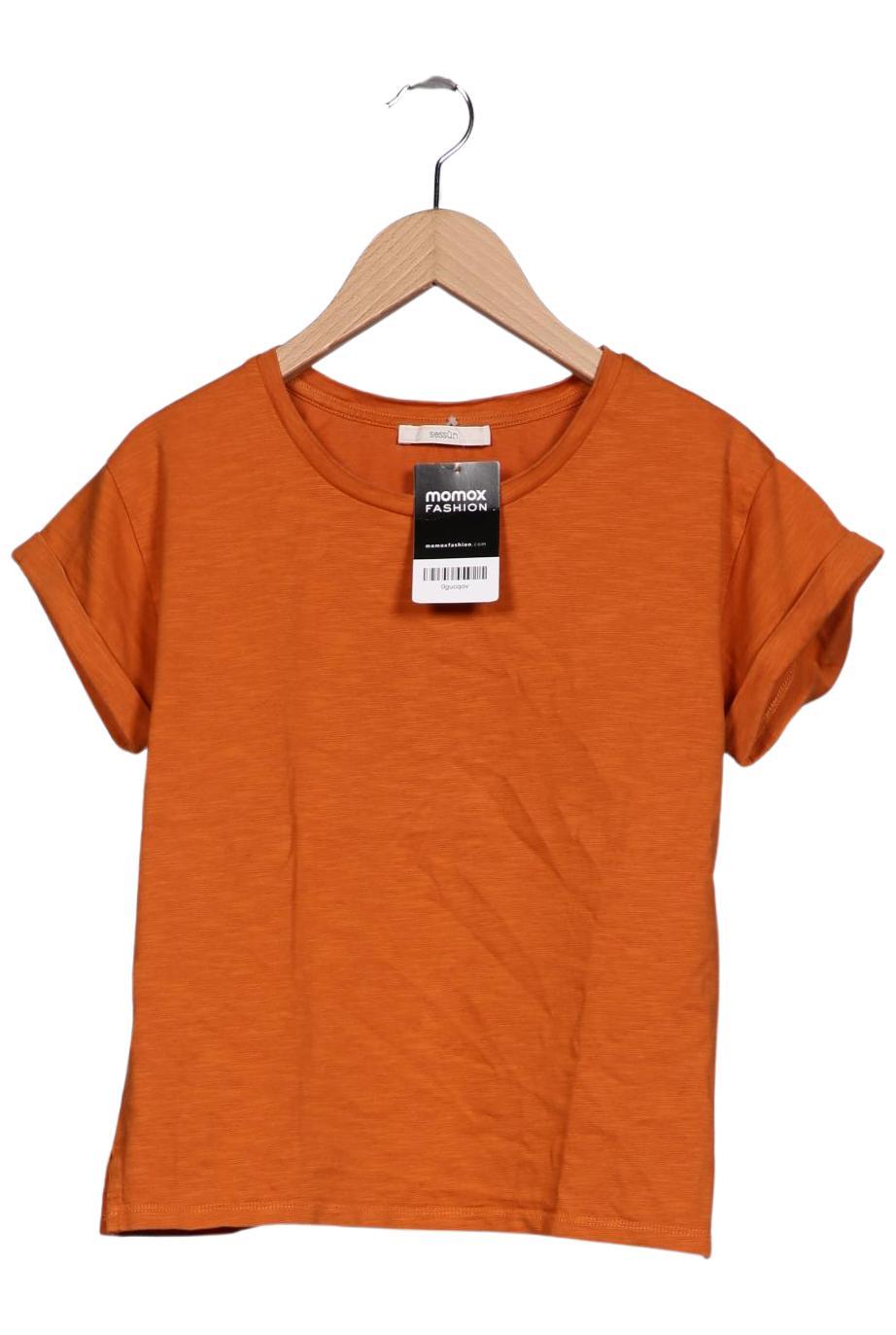 

sessun Damen T-Shirt, orange, Gr. 34