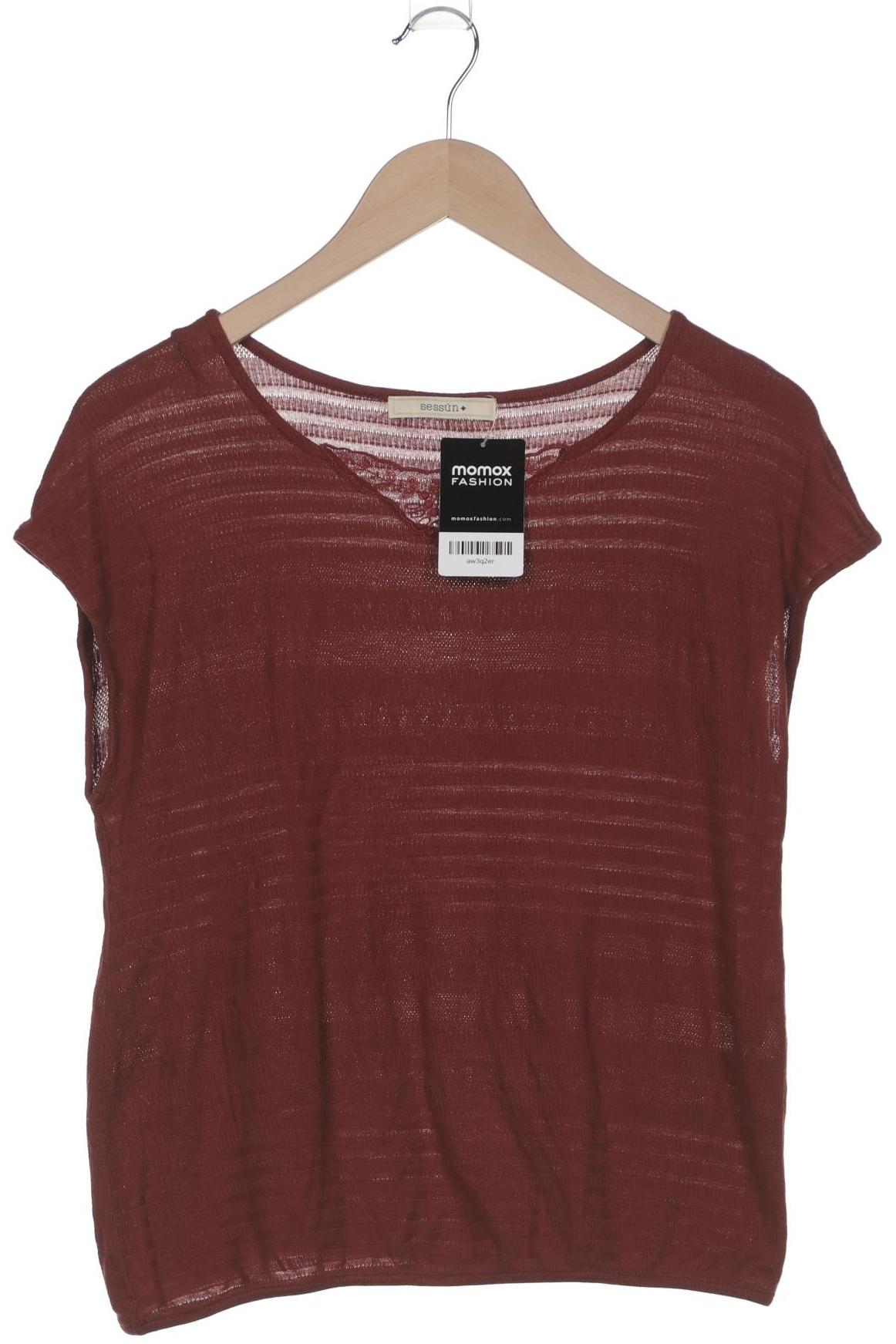 

sessun Damen T-Shirt, rot, Gr. 36