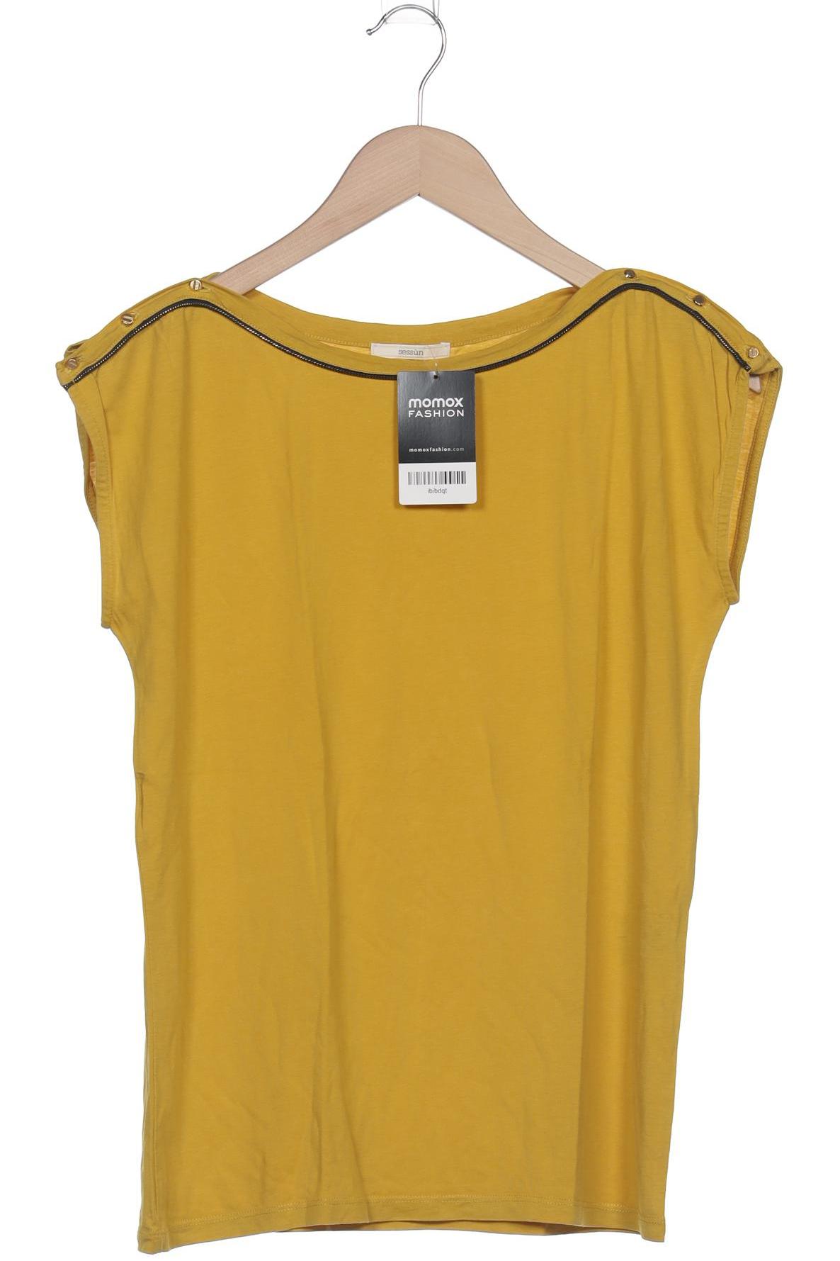 

sessun Damen T-Shirt, gelb