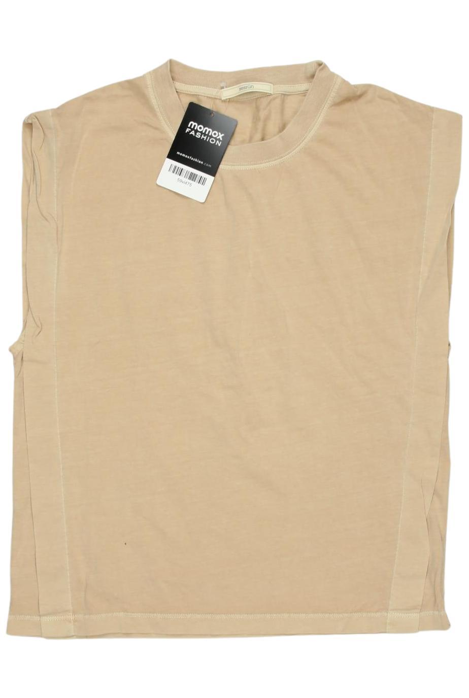 

sessun Damen T-Shirt, beige, Gr. 34