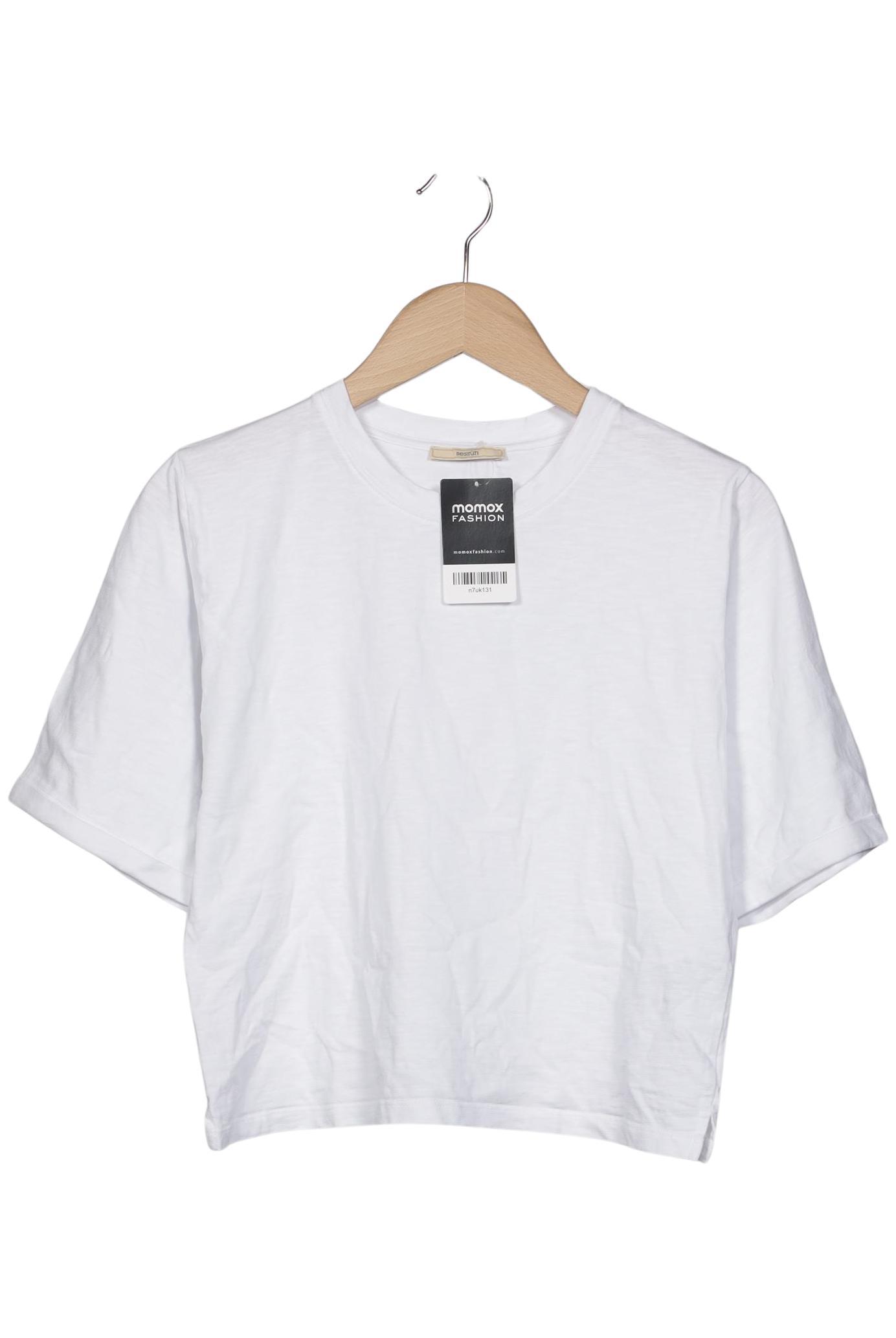

sessun Damen T-Shirt, weiß, Gr. 34