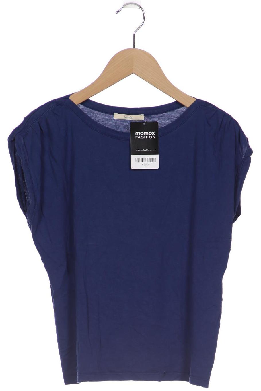 

sessun Damen T-Shirt, blau, Gr. 36