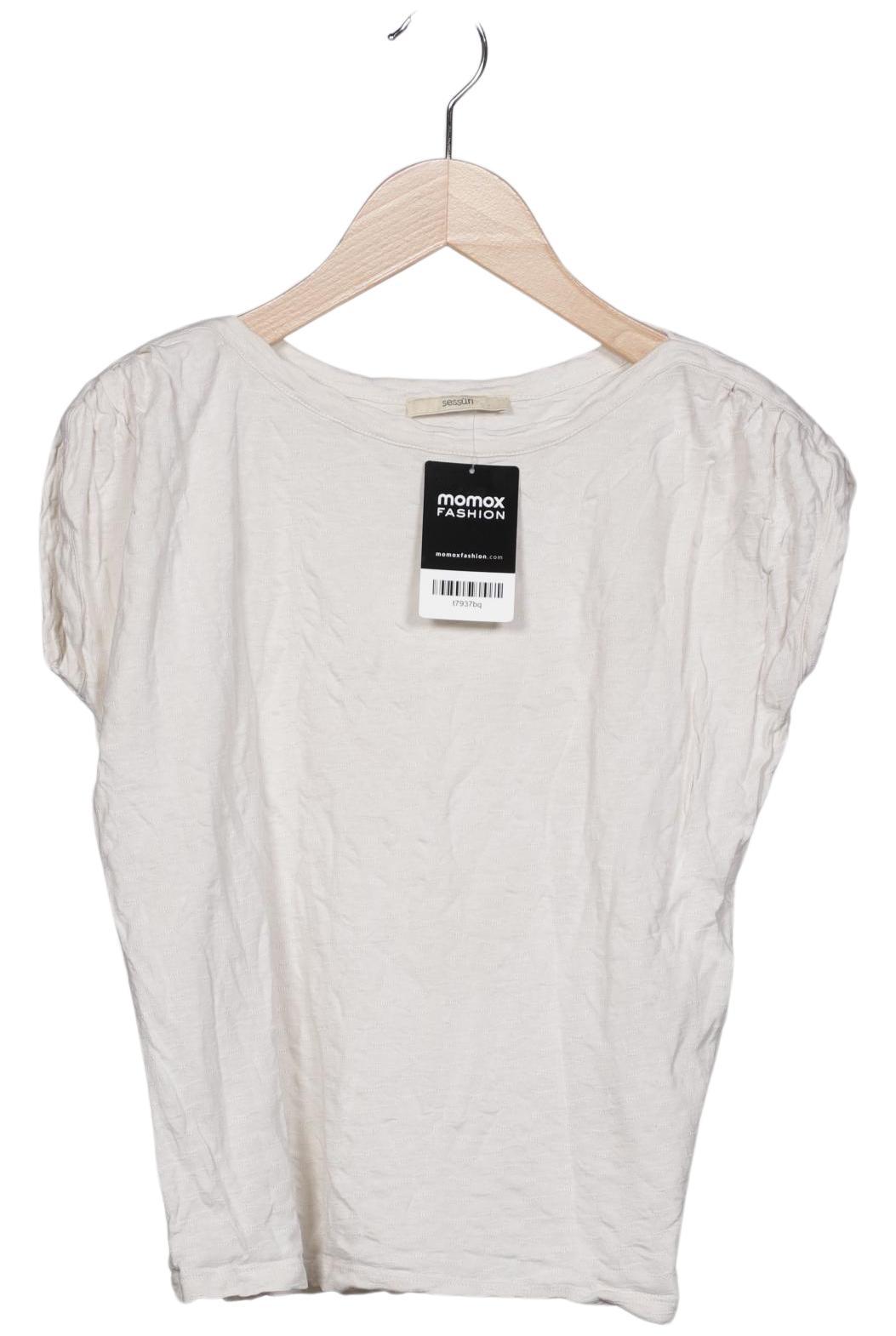 

sessun Damen T-Shirt, beige, Gr. 36