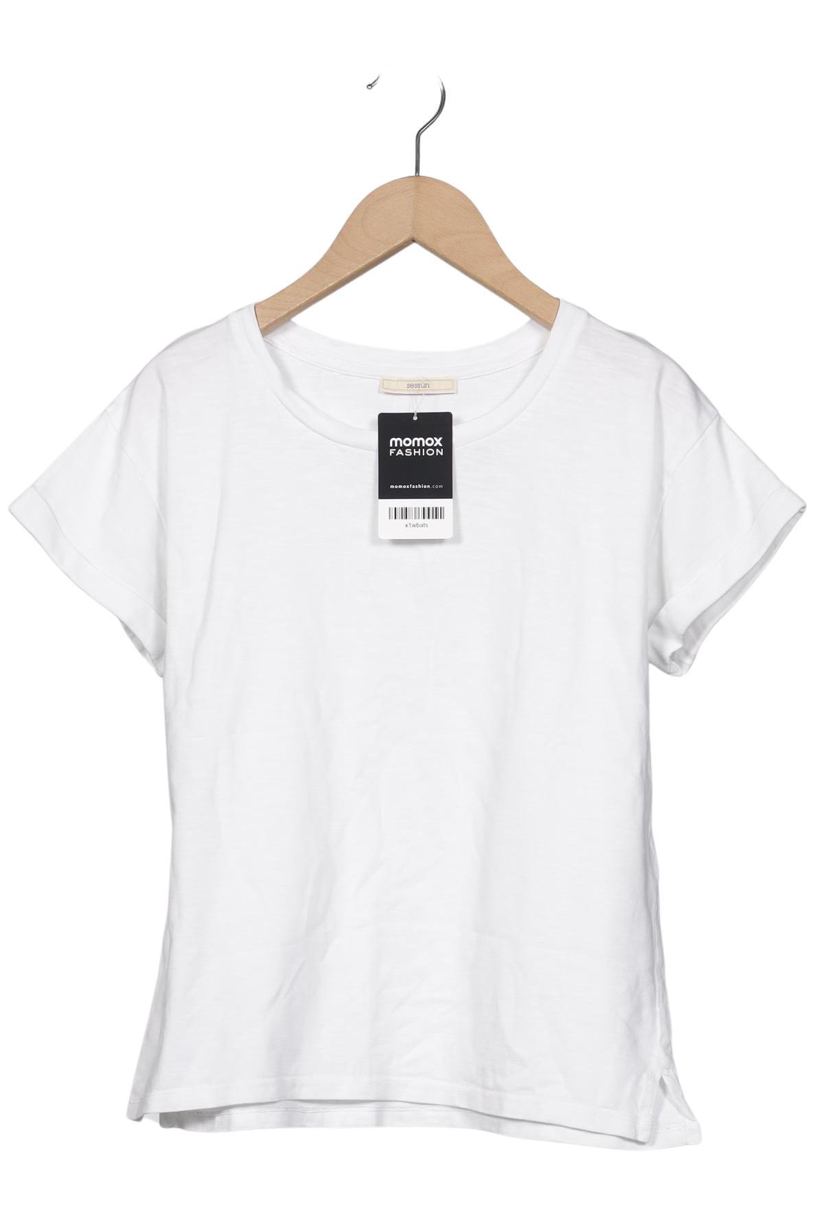 

sessun Damen T-Shirt, weiß, Gr. 38