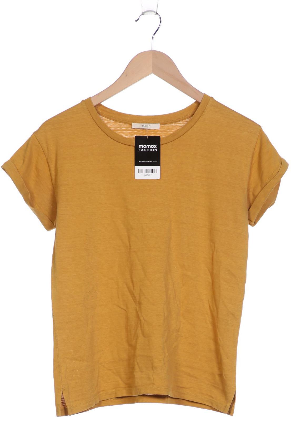 

sessun Damen T-Shirt, gelb, Gr. 38